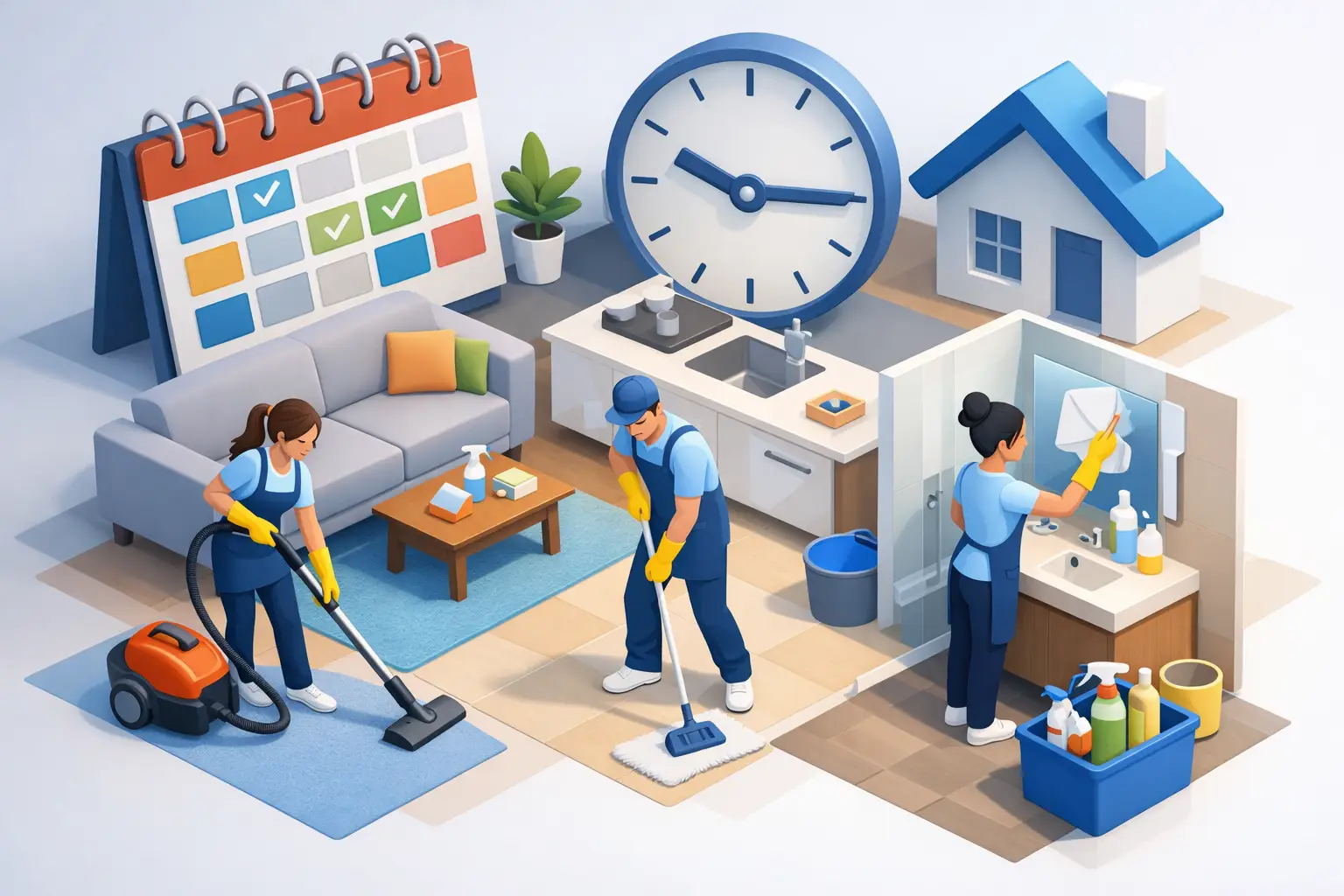Home Cleaning Services That Fit Your Week