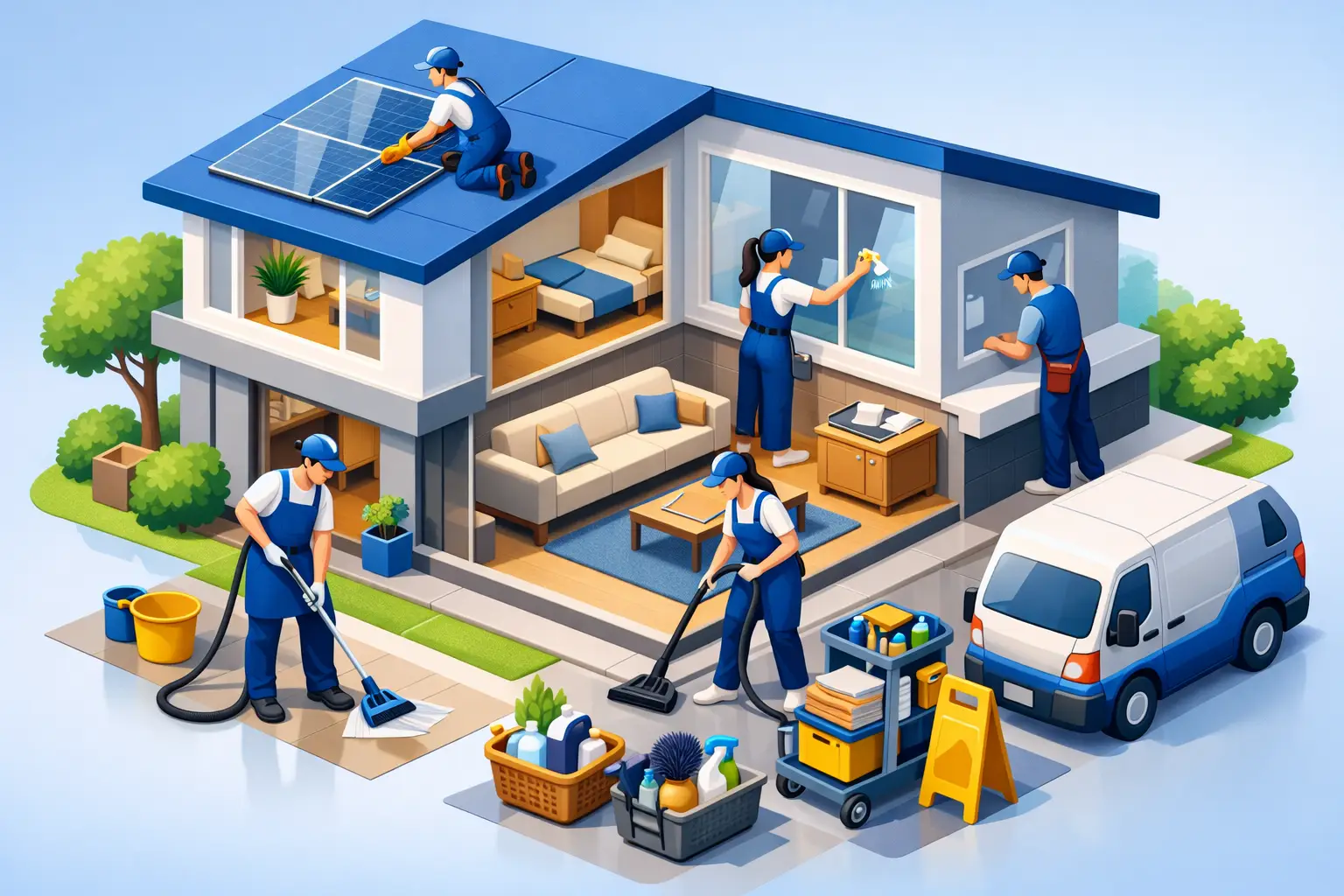What Are Residential Cleaning Services?