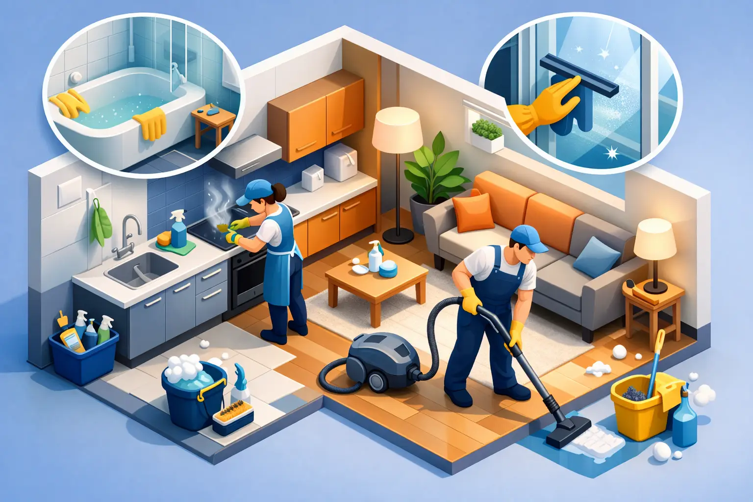 What Are Deep House Cleaning Services, Exactly?