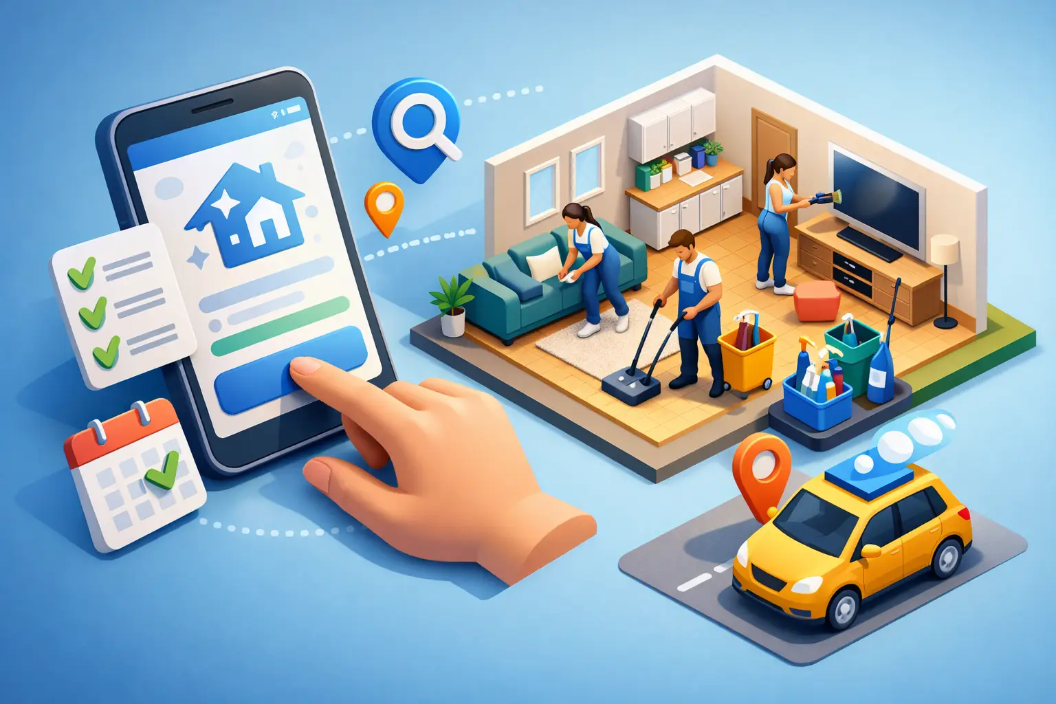 How to Book House Cleaning Without the Hassle