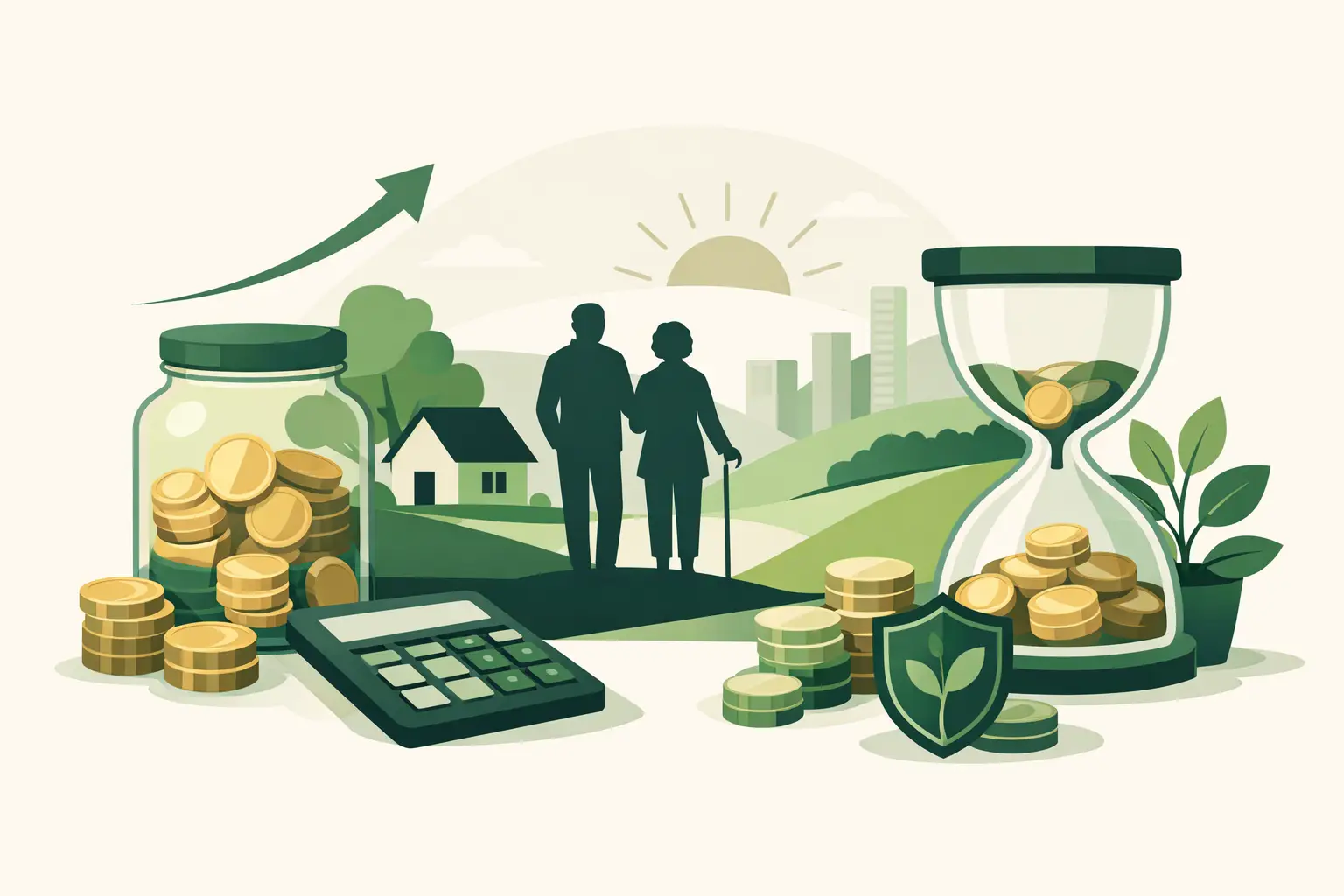 Wie viel Geld für Altersvorsorge einplanen?