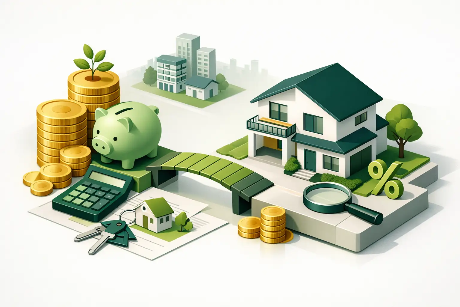 Immobilienkauf mit wenig Eigenkapital planen