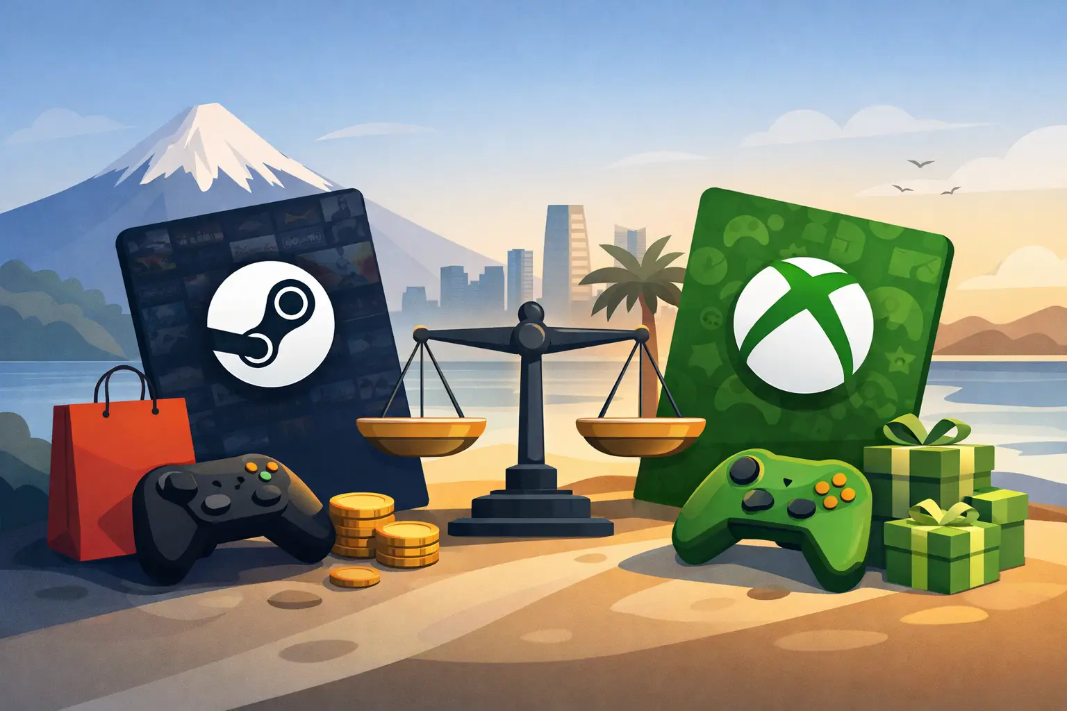 Steam o Xbox Gift Card: cuál te conviene en Chile