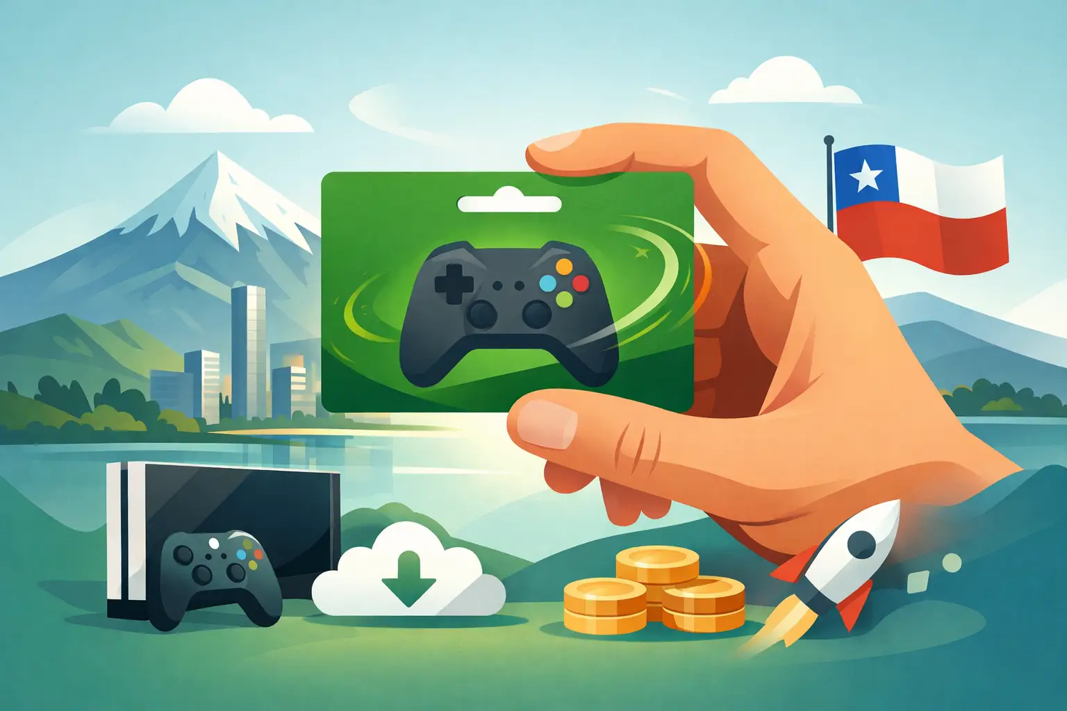 Tarjeta para Game Pass en Chile sin esperas