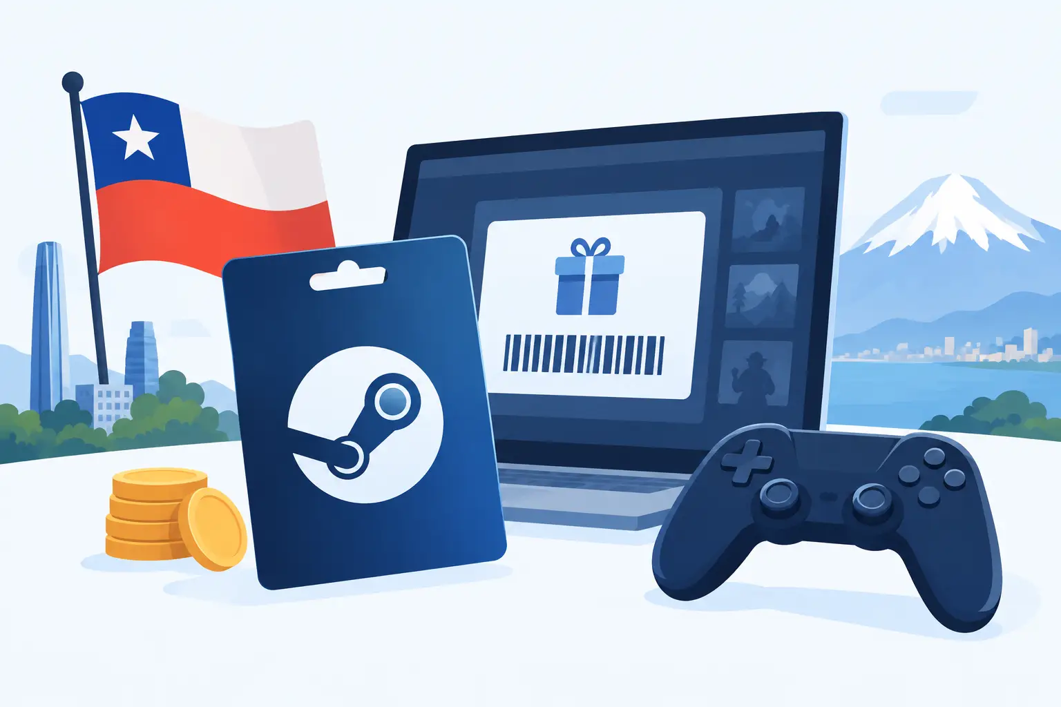 Cómo usar Steam CLP y cargar saldo en Chile
