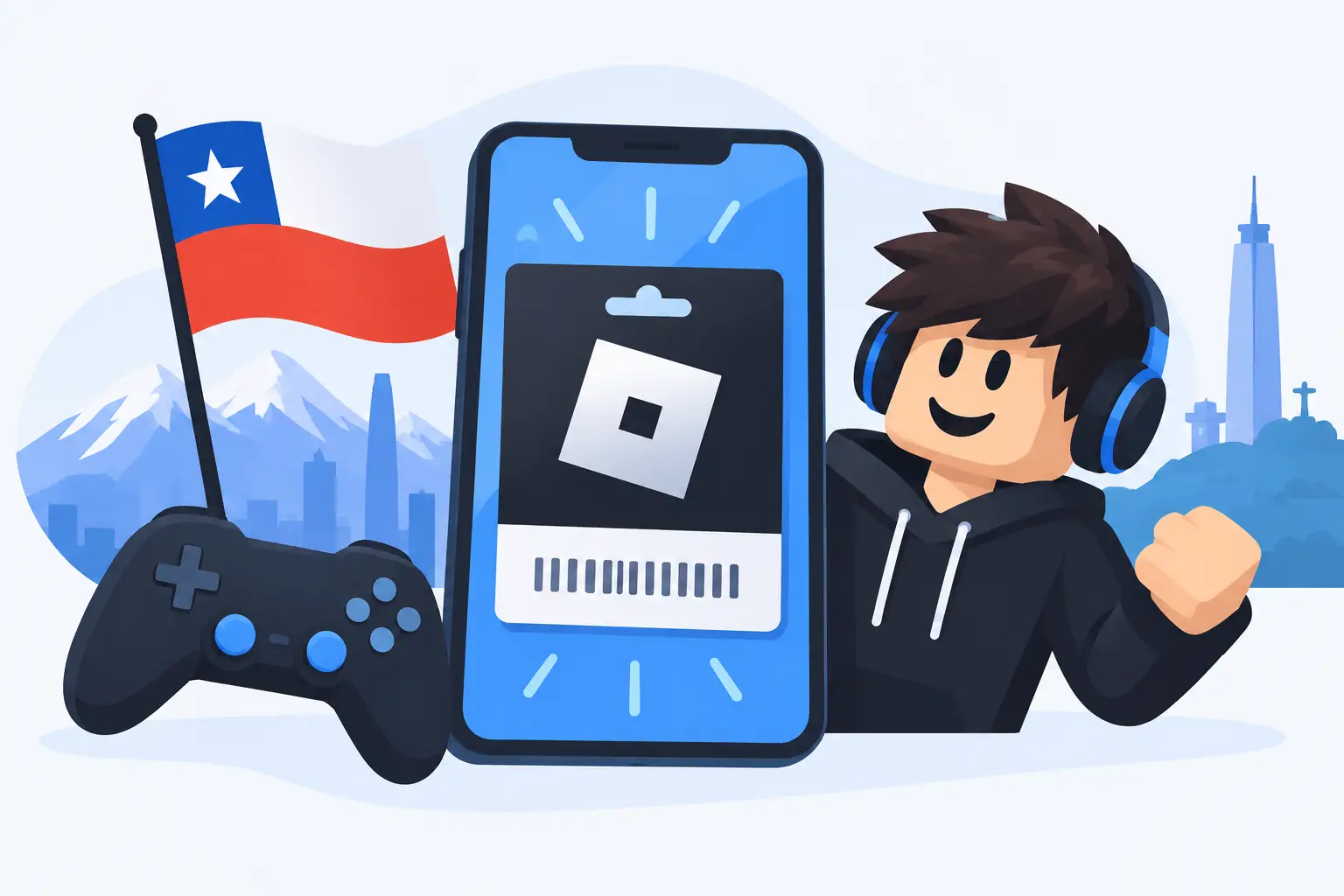 WebPay para tarjetas Roblox: compra en Chile