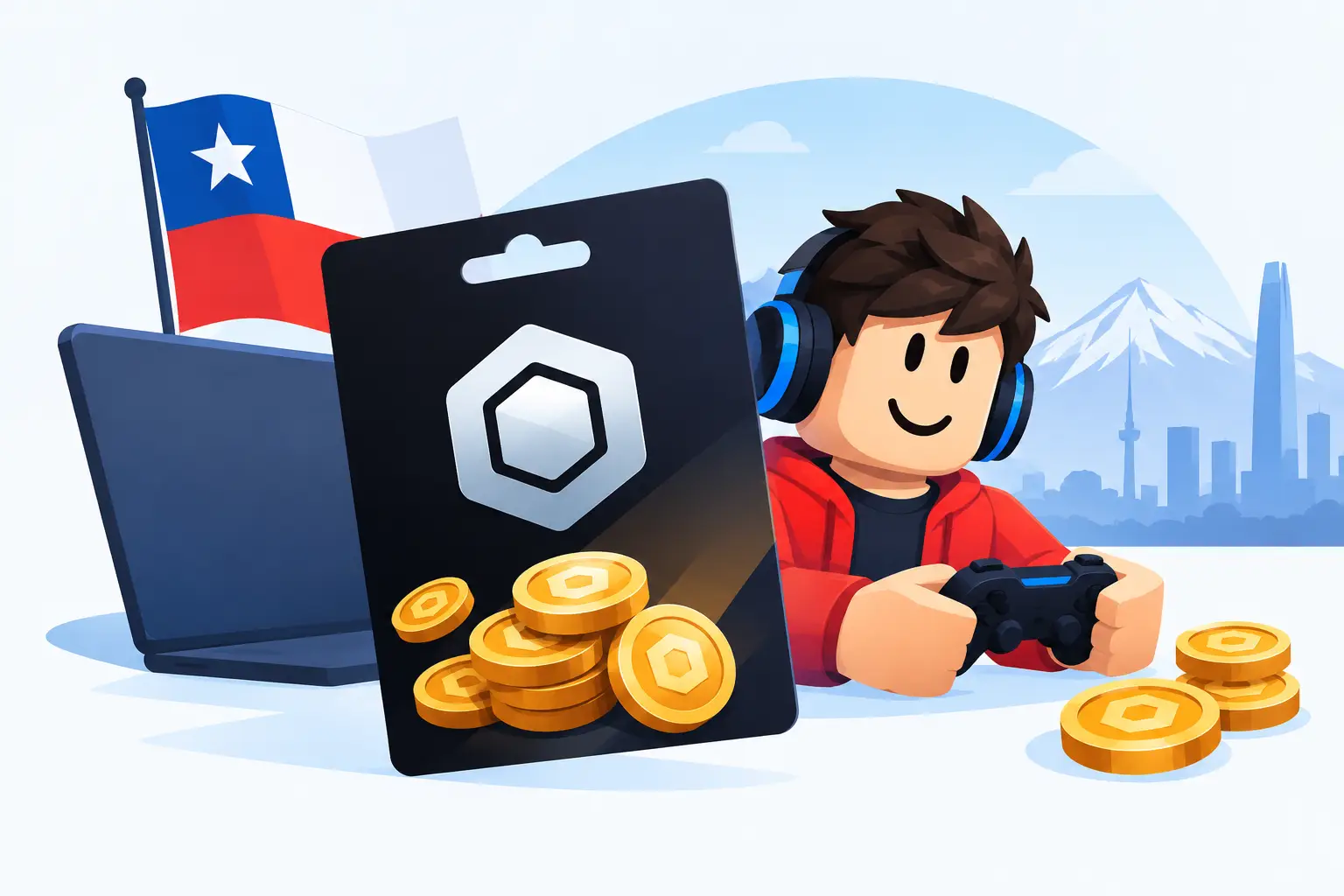 Tarjetas Roblox Chile para comprar Robux