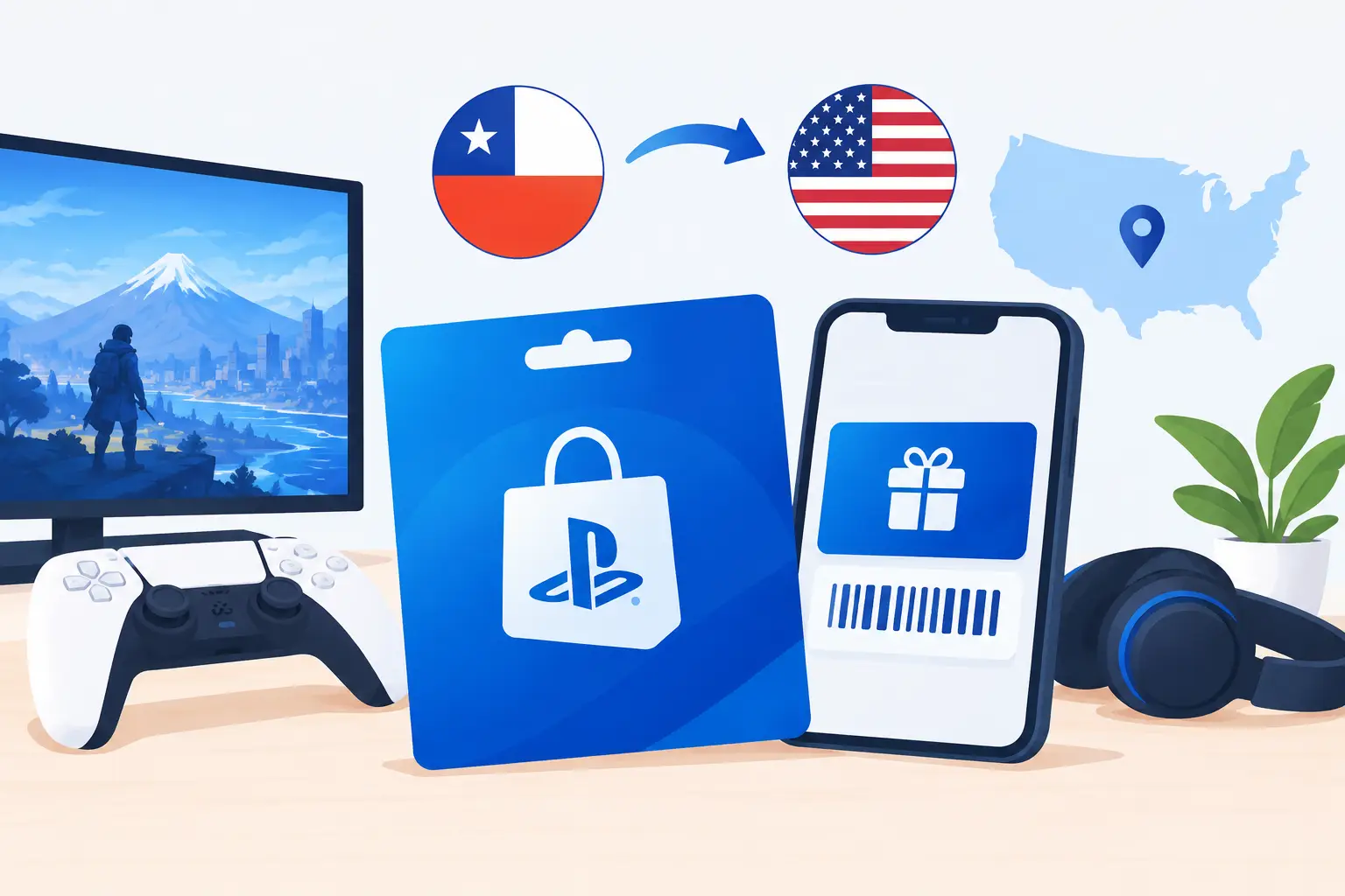 ¿Una tarjeta PSN sirve en USA? Cómo canjearla