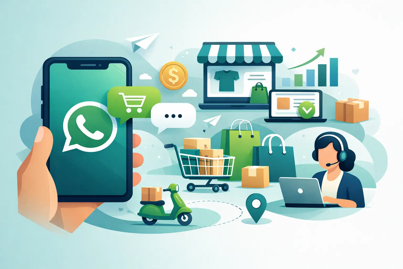 Guia de WhatsApp para e-commerce que vende mais