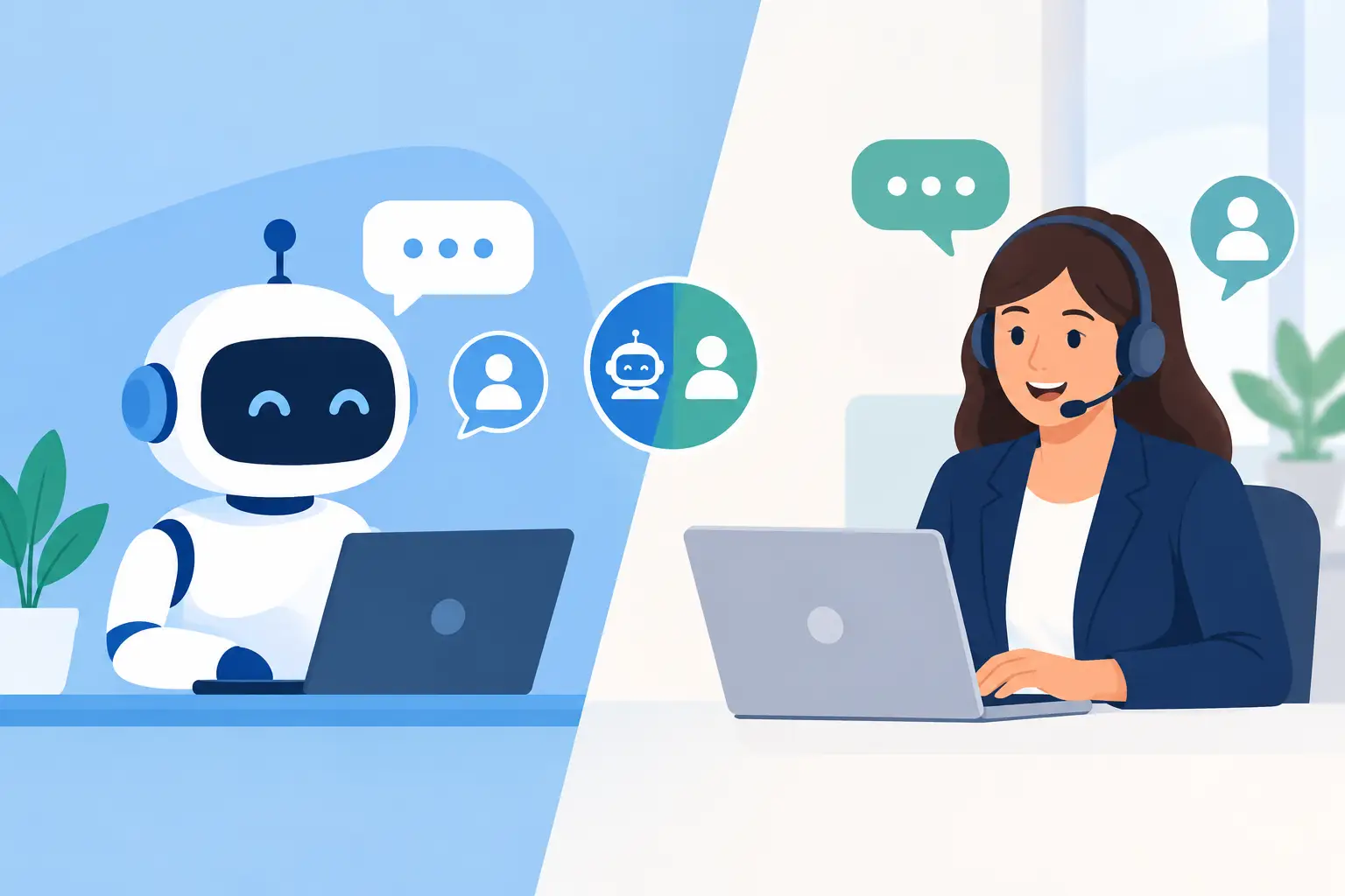 Chatbot versus atendentes: quem atende melhor?