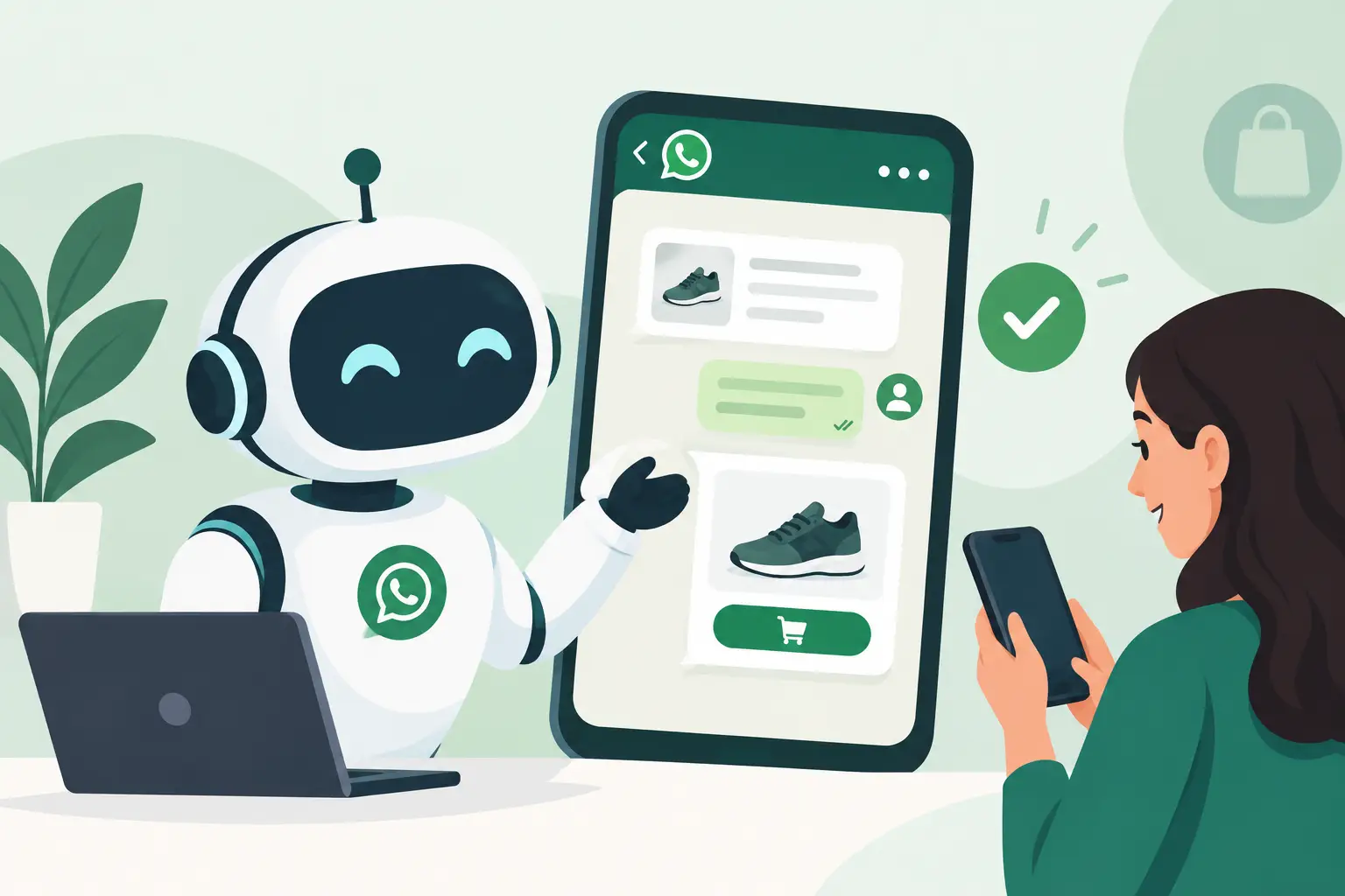Agentes autônomos que vendem no WhatsApp