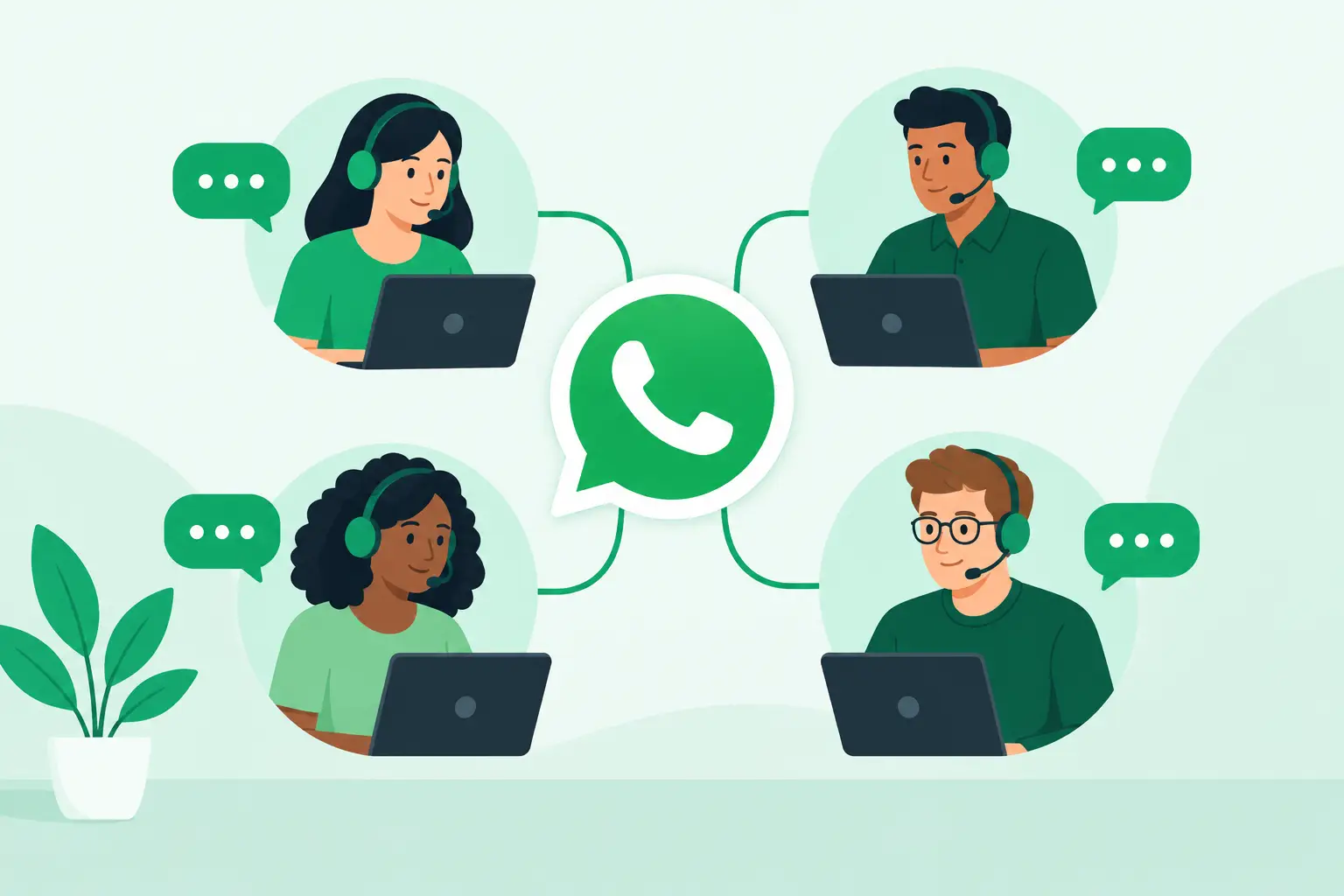 WhatsApp suporta múltiplos atendentes? Entenda