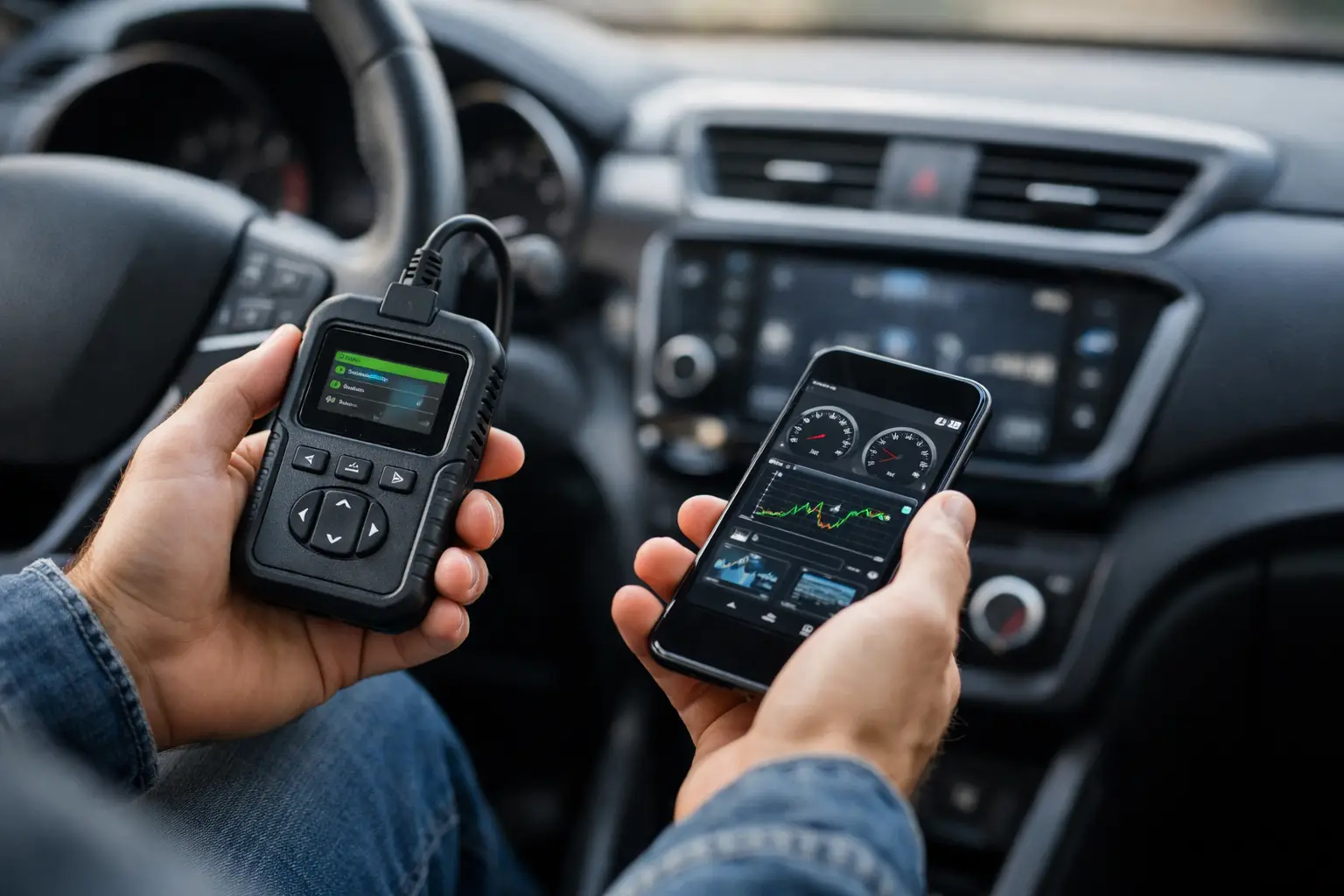 Leitura OBD veicular sem complicação