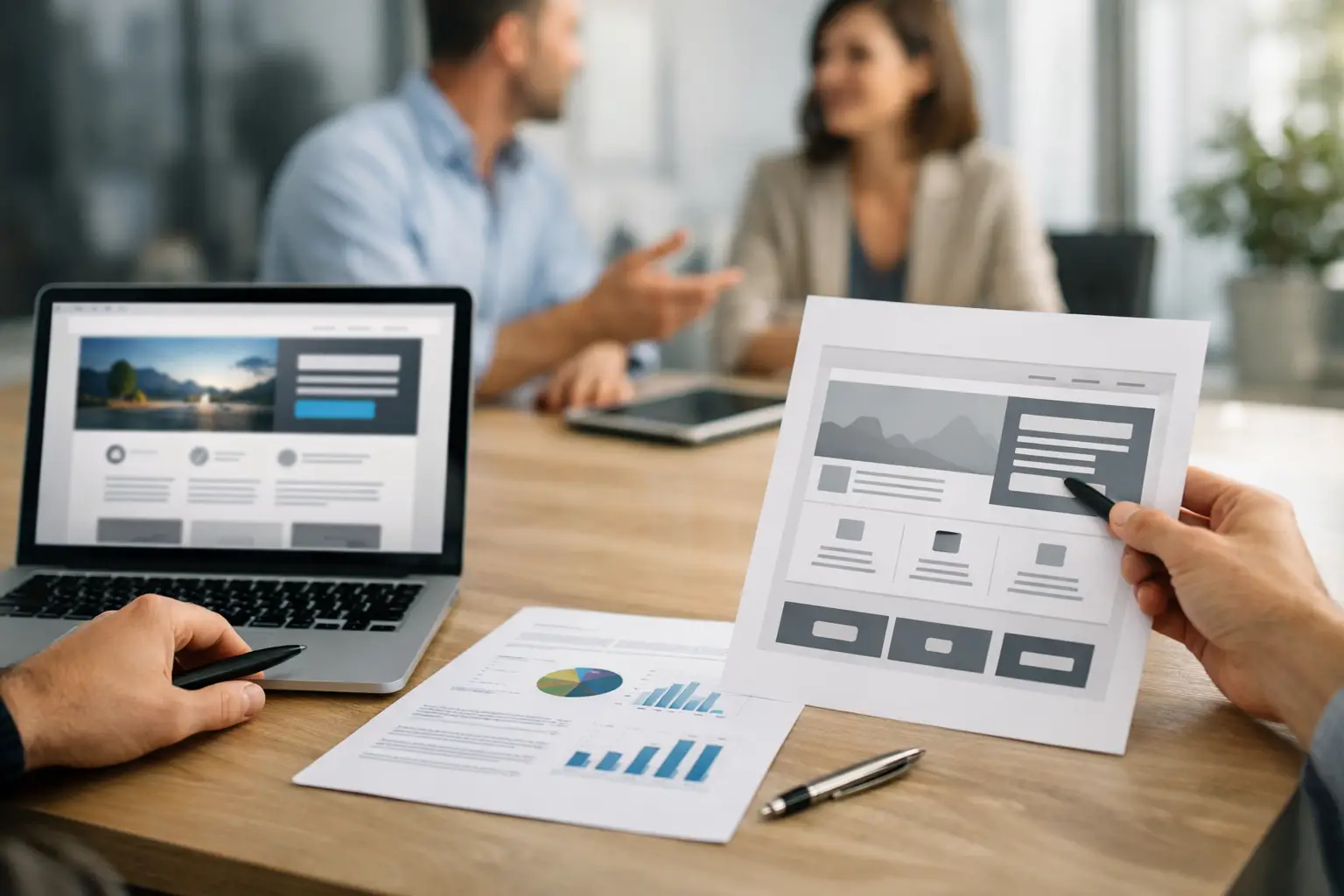 Guia para landing pages B2B que geram orçamentos