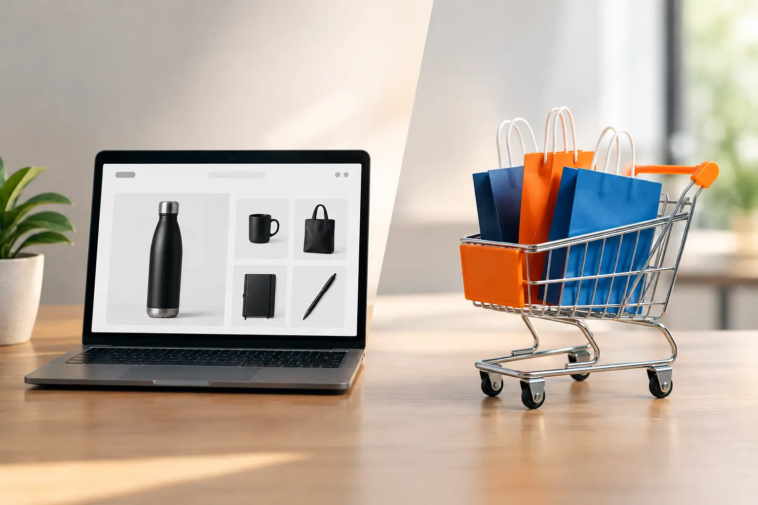 Site próprio versus marketplace promocional