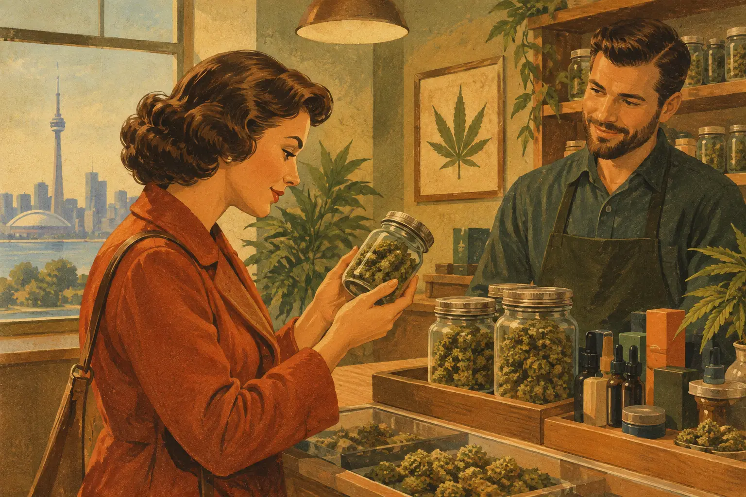 How to Choose Flower at an Ontario Cannabis Store