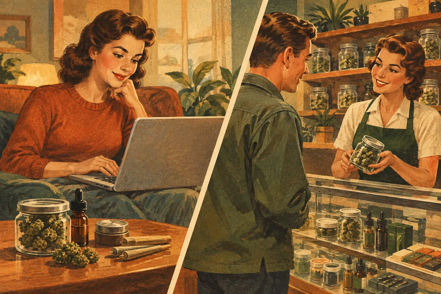 Online Ordering Versus Walk-In Cannabis: Which Fits?
