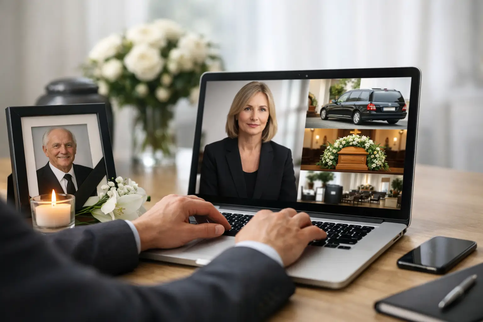 How to Arrange a Funeral Remotely From Afar