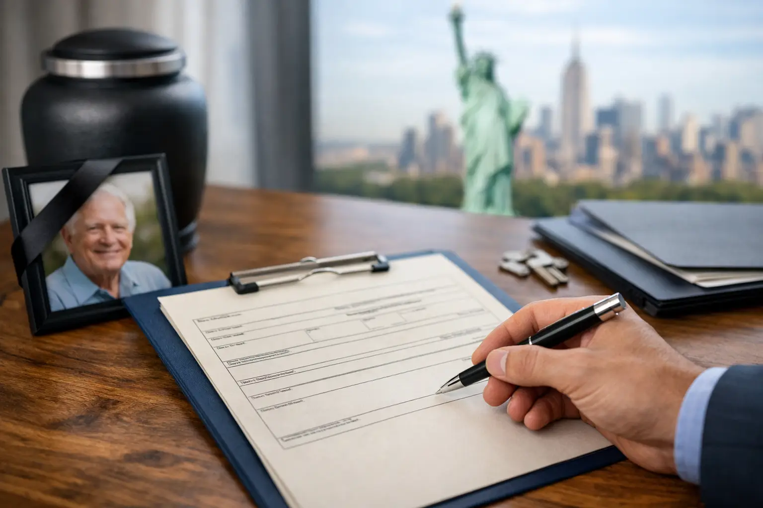 How to File a Death Certificate in New York