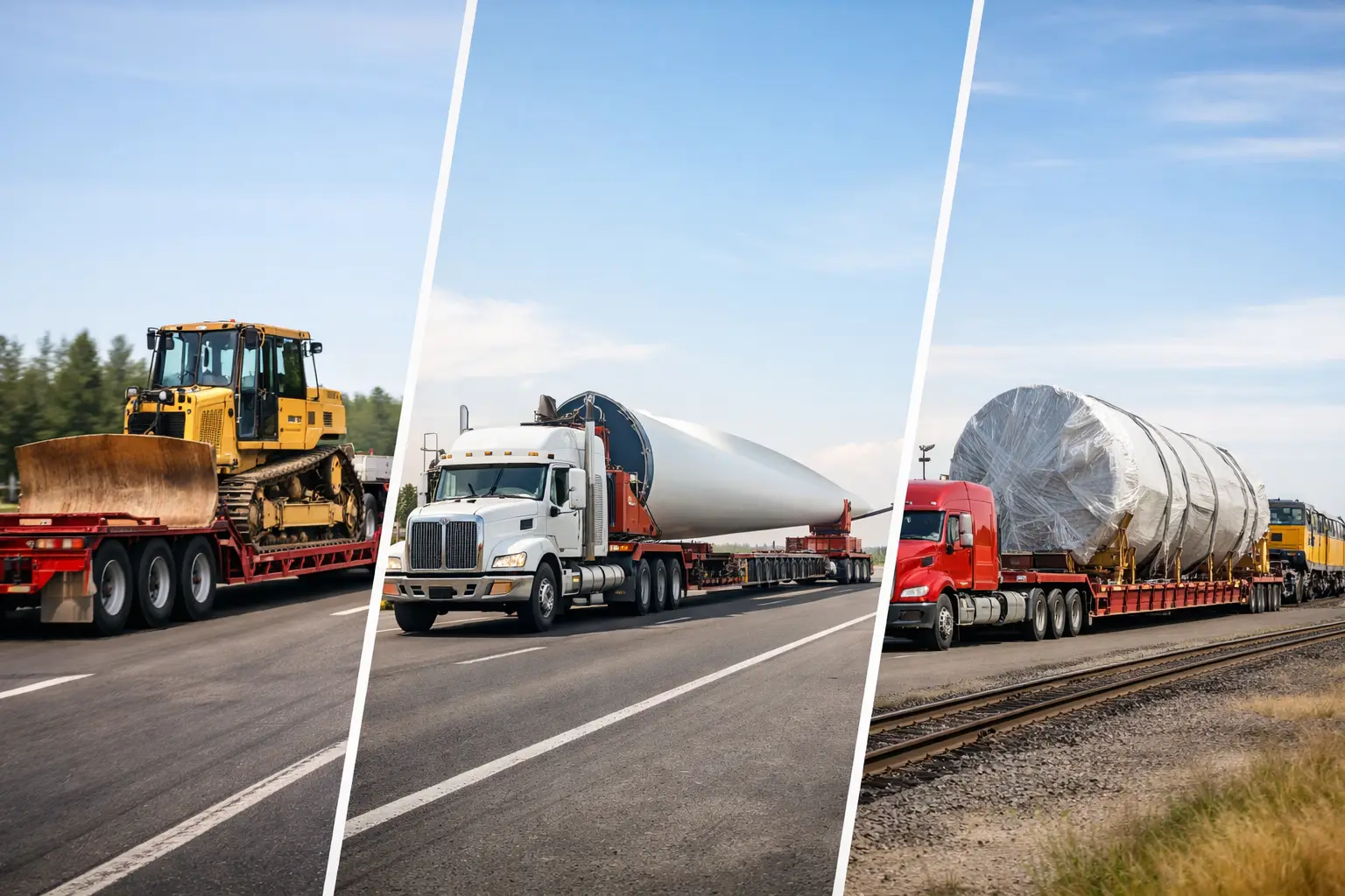 Best Equipment for Oversized Loads by Freight Type