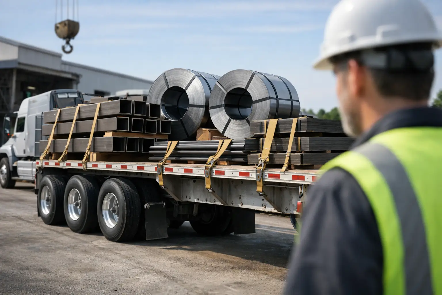 A Steel Shipping Example for Flatbed Planning