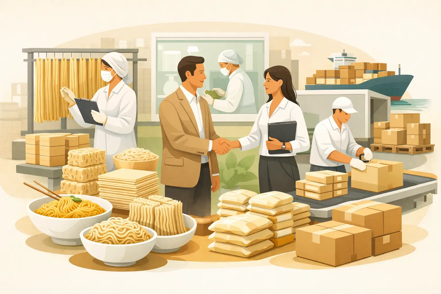 How to Choose the Right Noodle Partner for Wholesale Supply