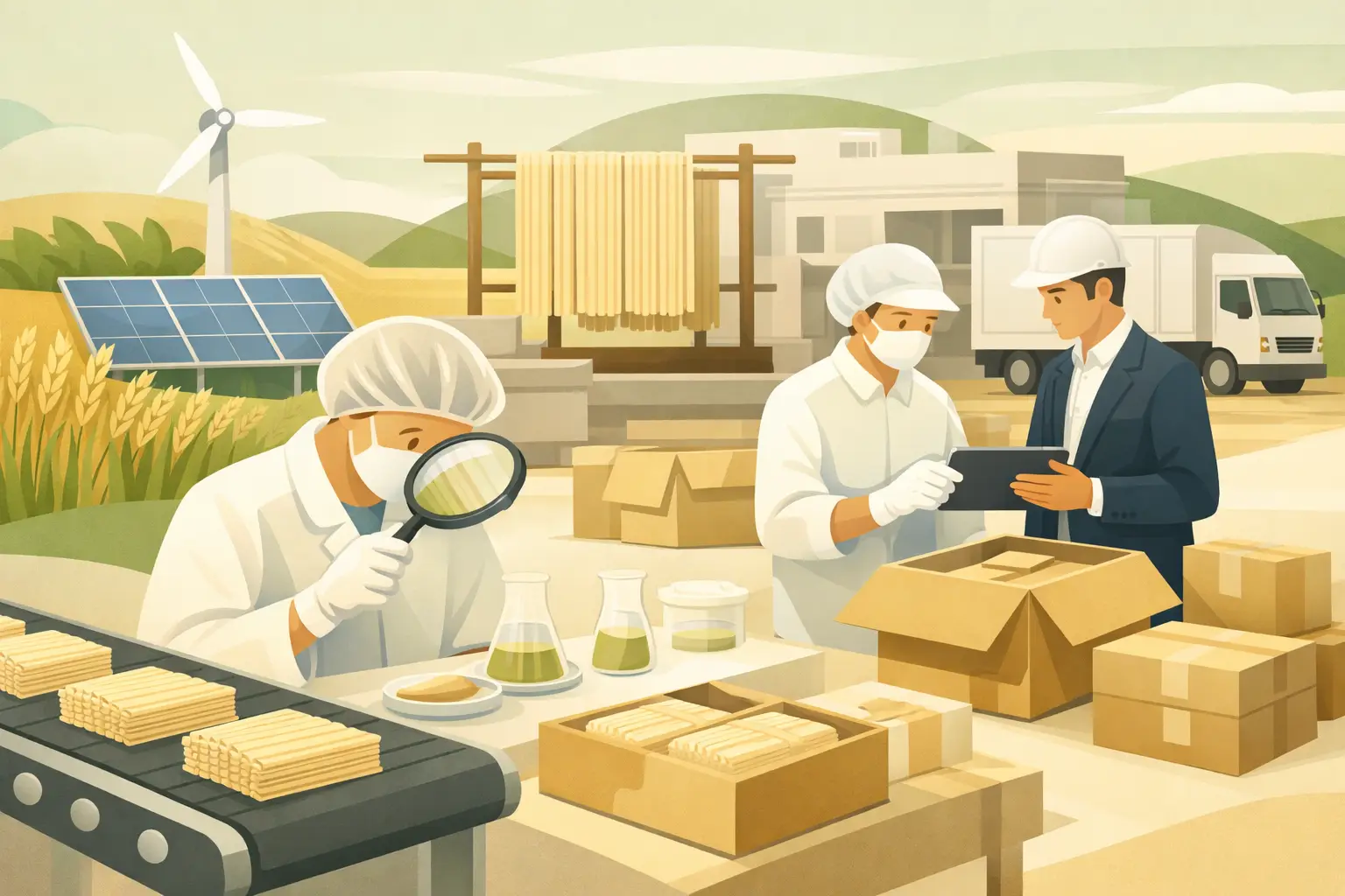How Sustainable Practices Are Changing Noodle Production