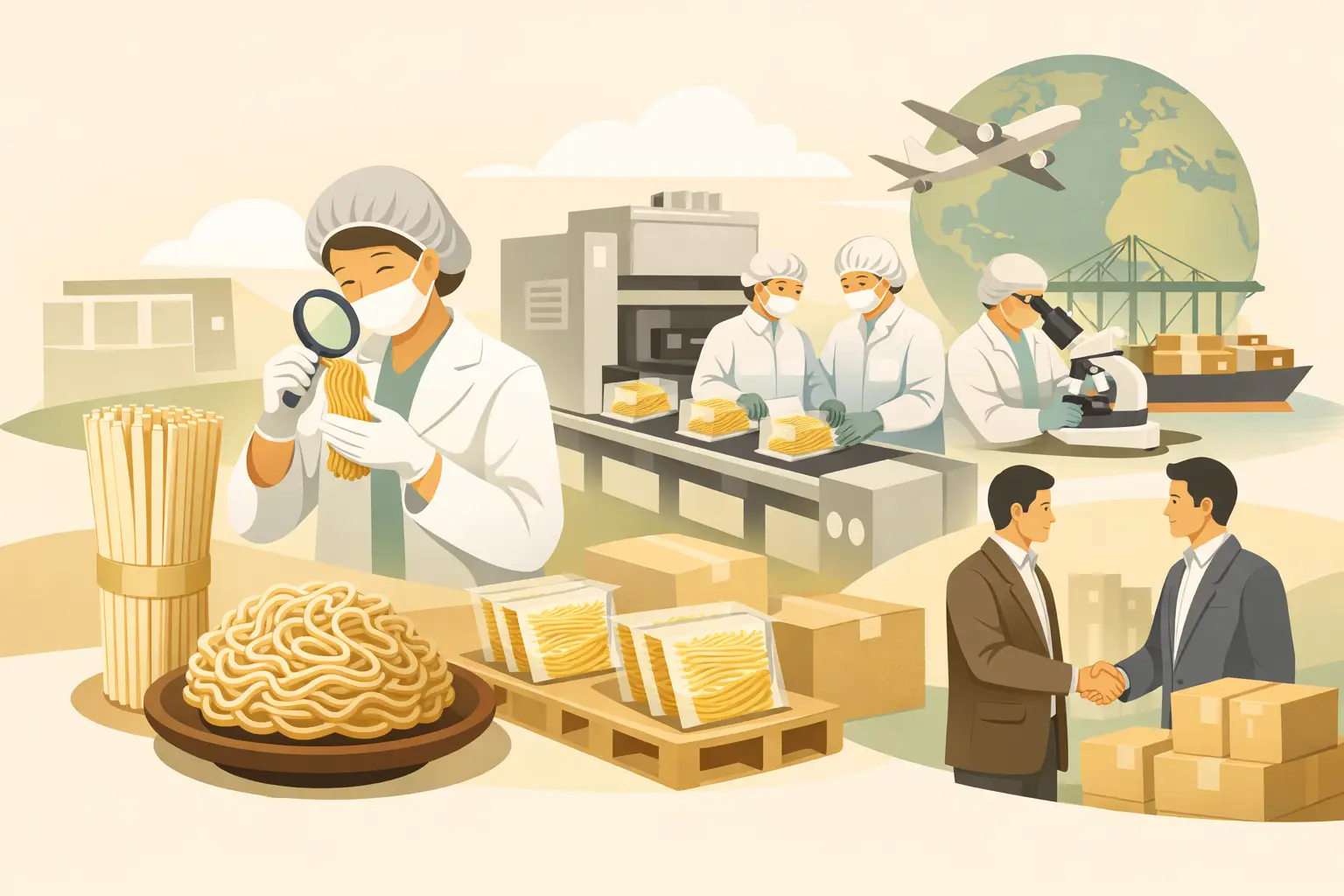 Secure a Reliable Noodle Supply Chain With Certified OEMs