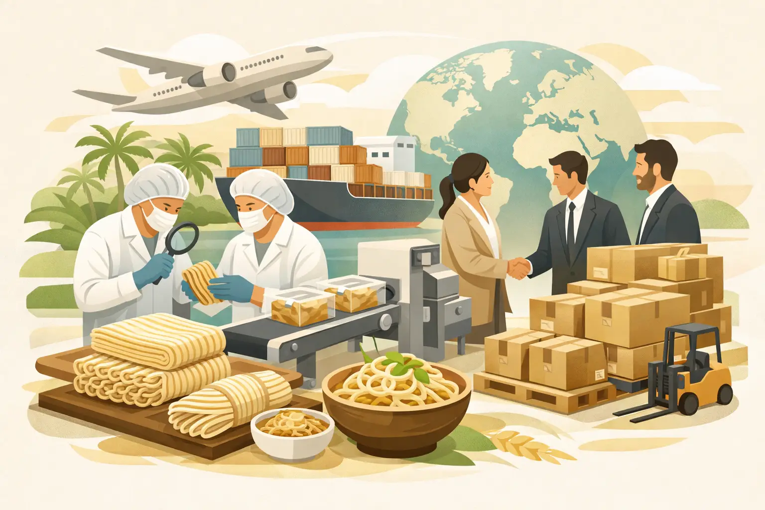 Organic Noodle Exporter Malaysia for Global Markets