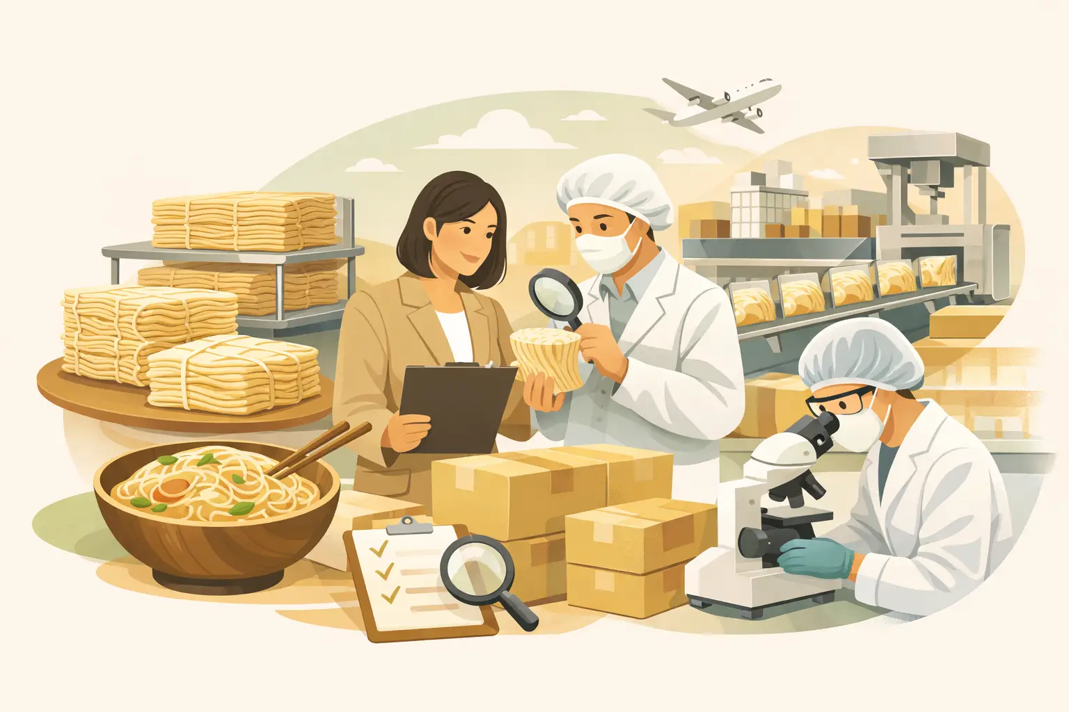 B2B Noodle Supplier Evaluation Criteria