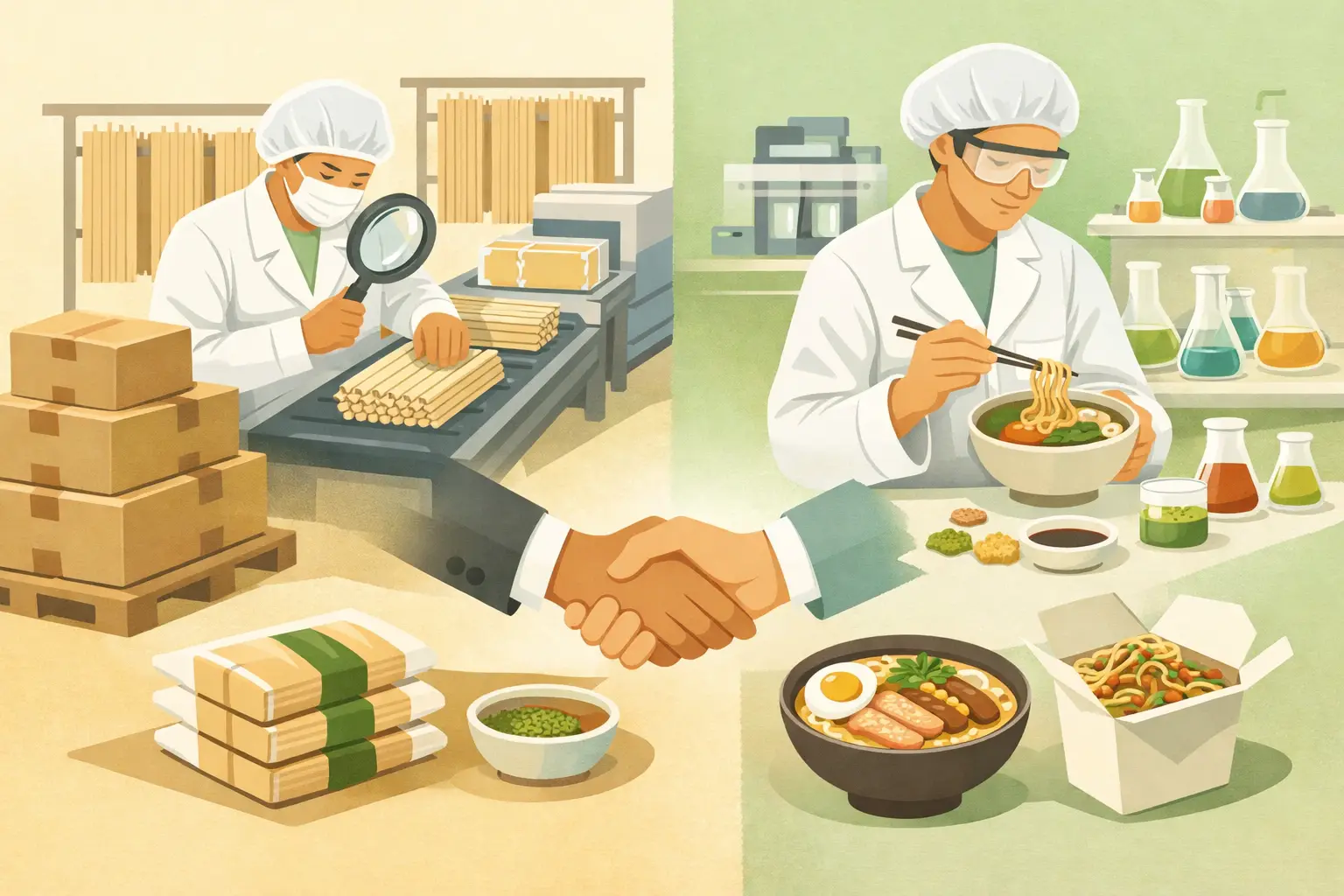 OEM vs ODM Noodles: Which Model Fits?