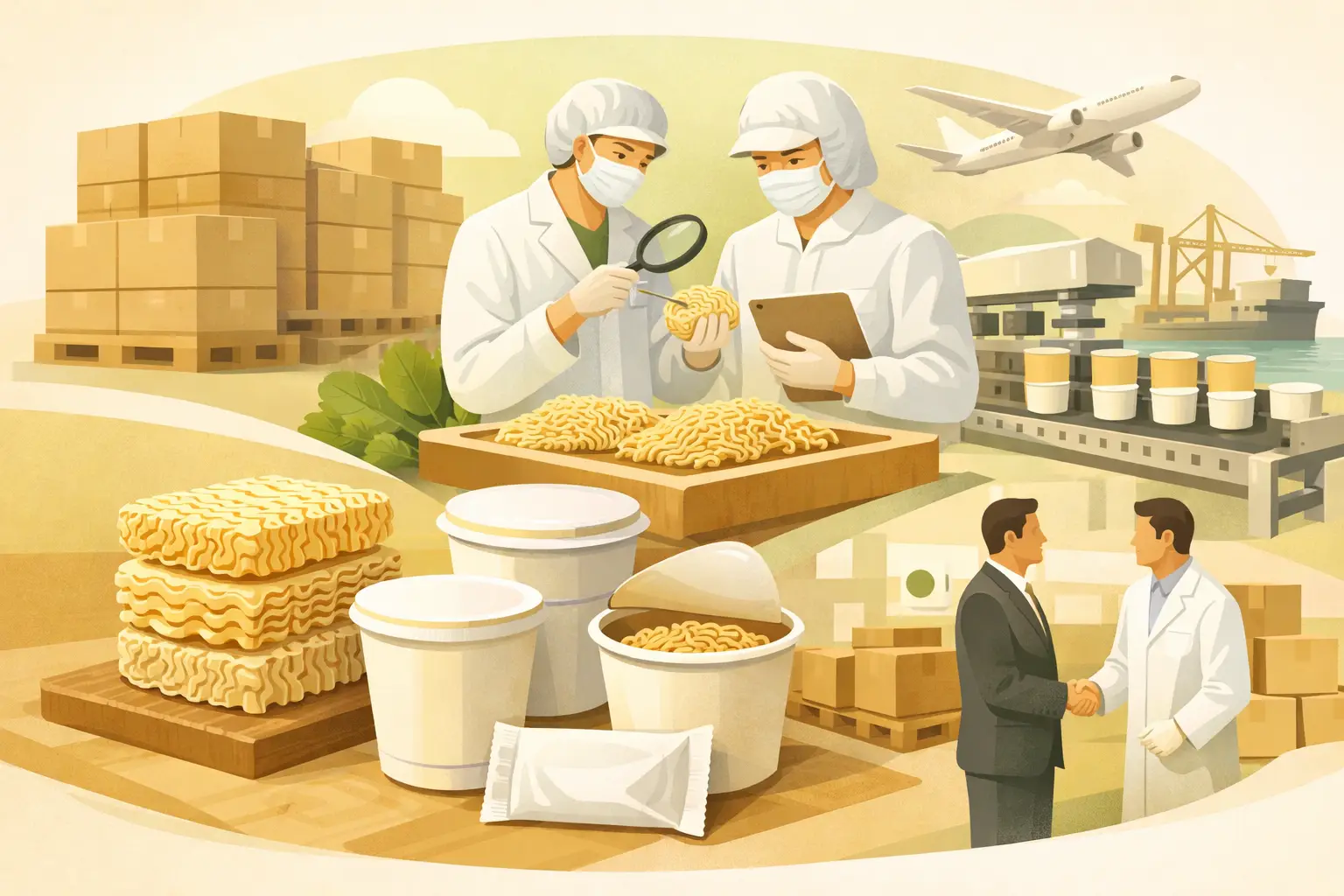 Private Label Noodle Supplier for Instant Noodle Brands