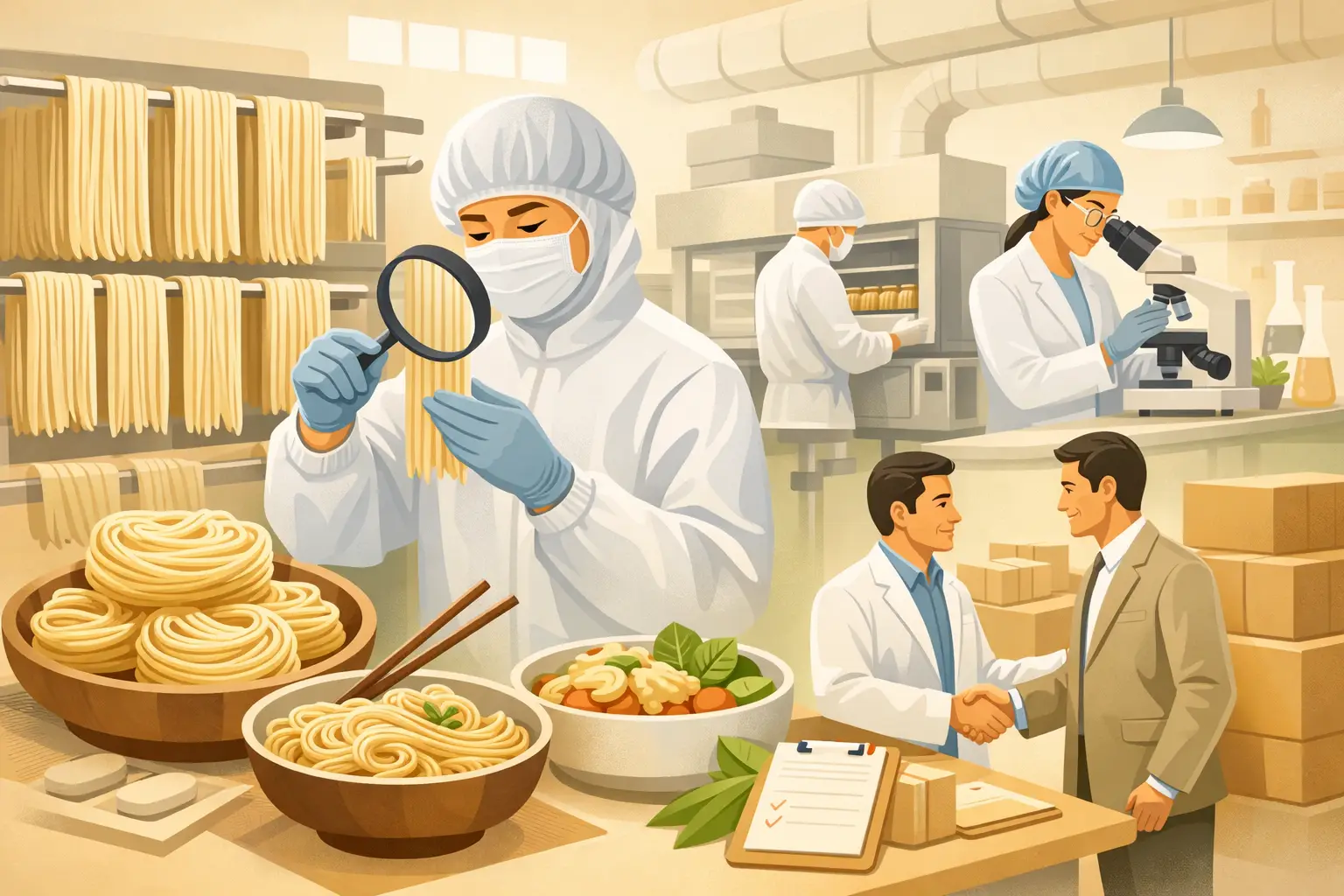 Food Safety in Noodle Manufacturing