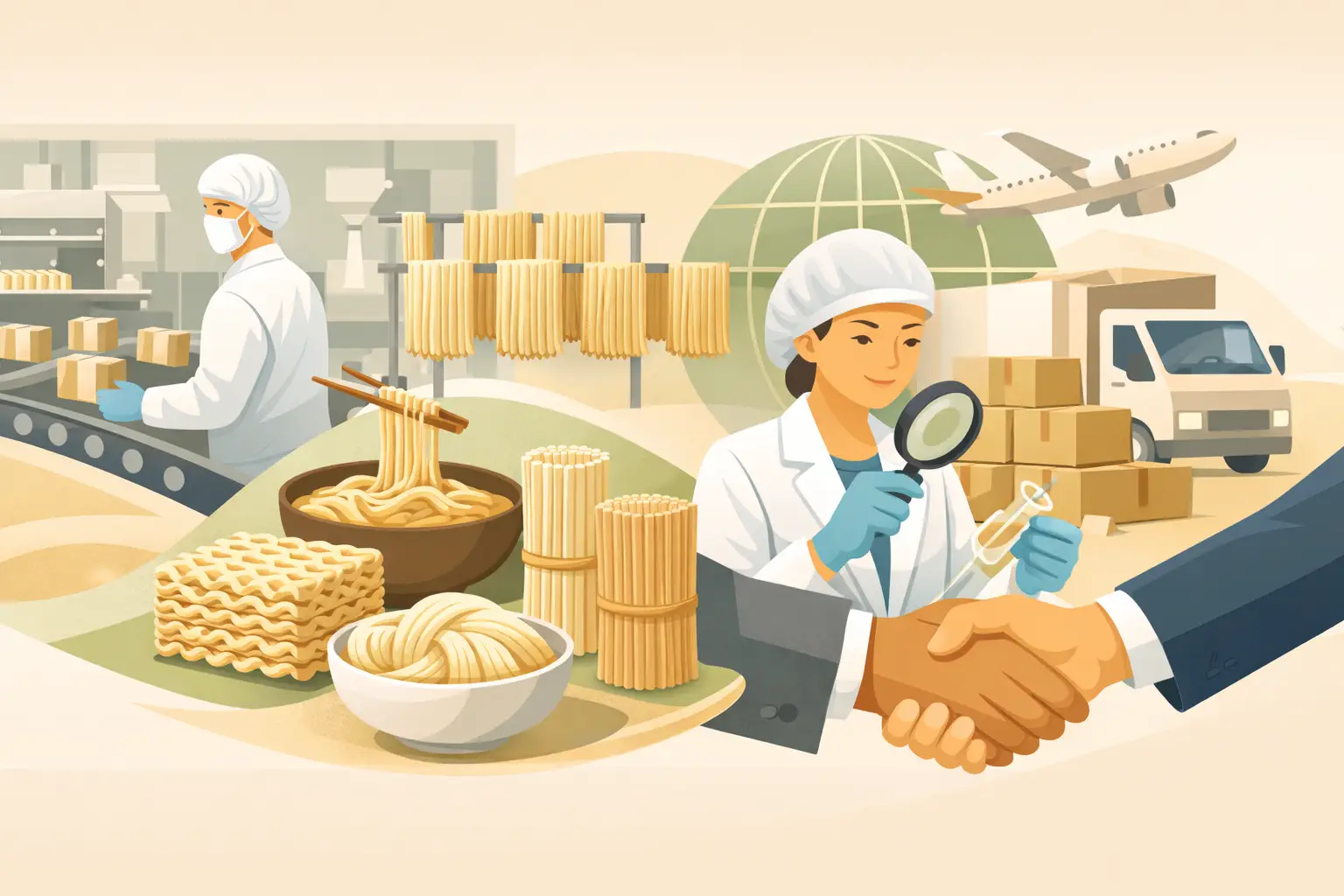Ensuring Food Safety With a Certified Noodle Supply Partner
