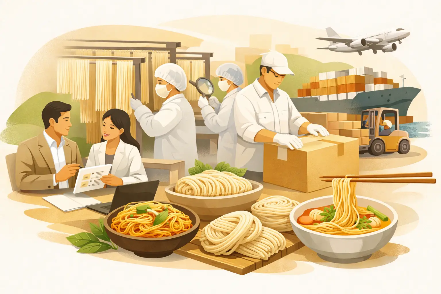 How to Choose an Asian Noodle Export Supplier