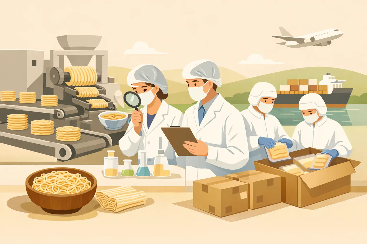 OEM Baby Noodle Production for Private Labels