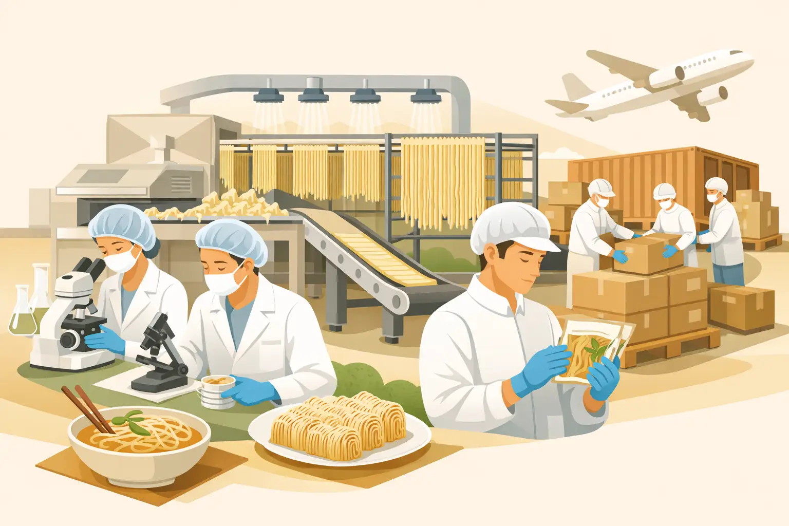 R&D Innovation in Modern Noodles Manufacturing