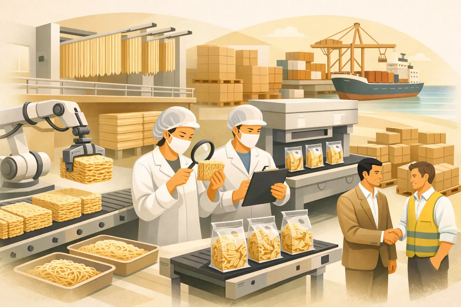 Automated Noodle Production Benefits