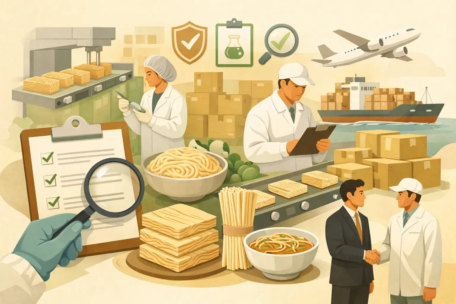 What Certifications Do Noodle Buyers Need?