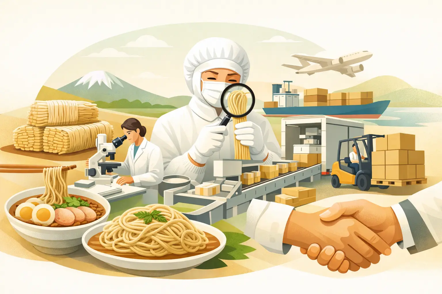 OEM Noodle Manufacturer Malaysia for Japanese-Style Noodles