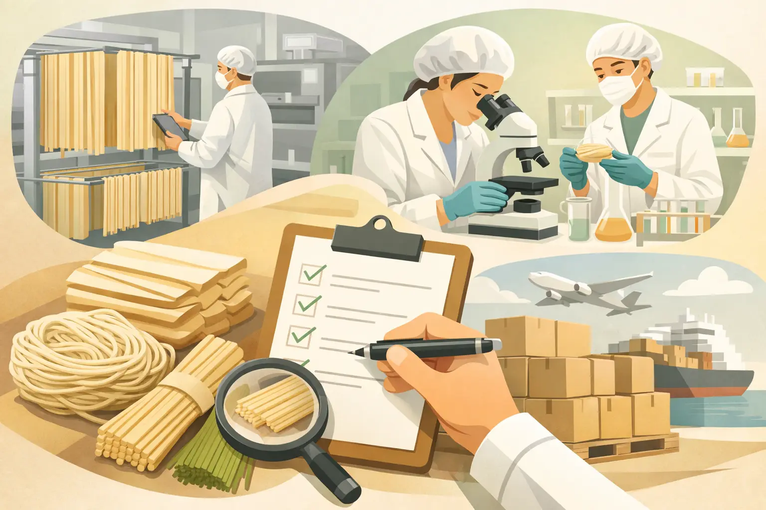 Dry Noodle Supplier Checklist for Buyers