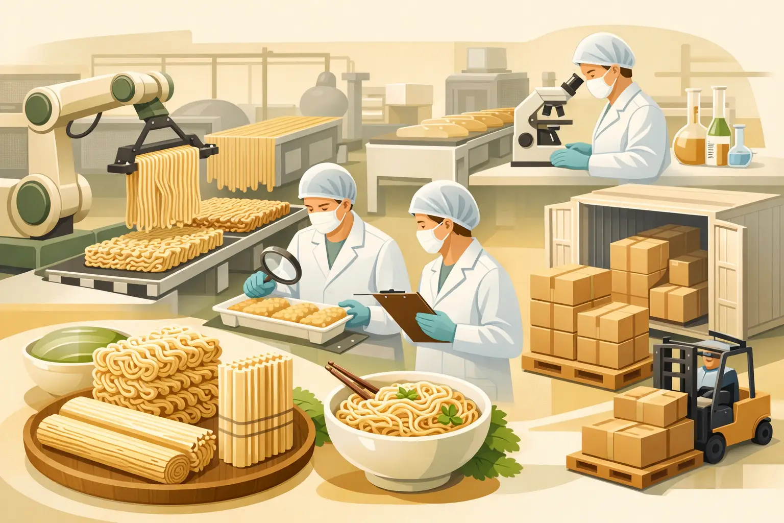 Noodle Manufacturing Automation Trends