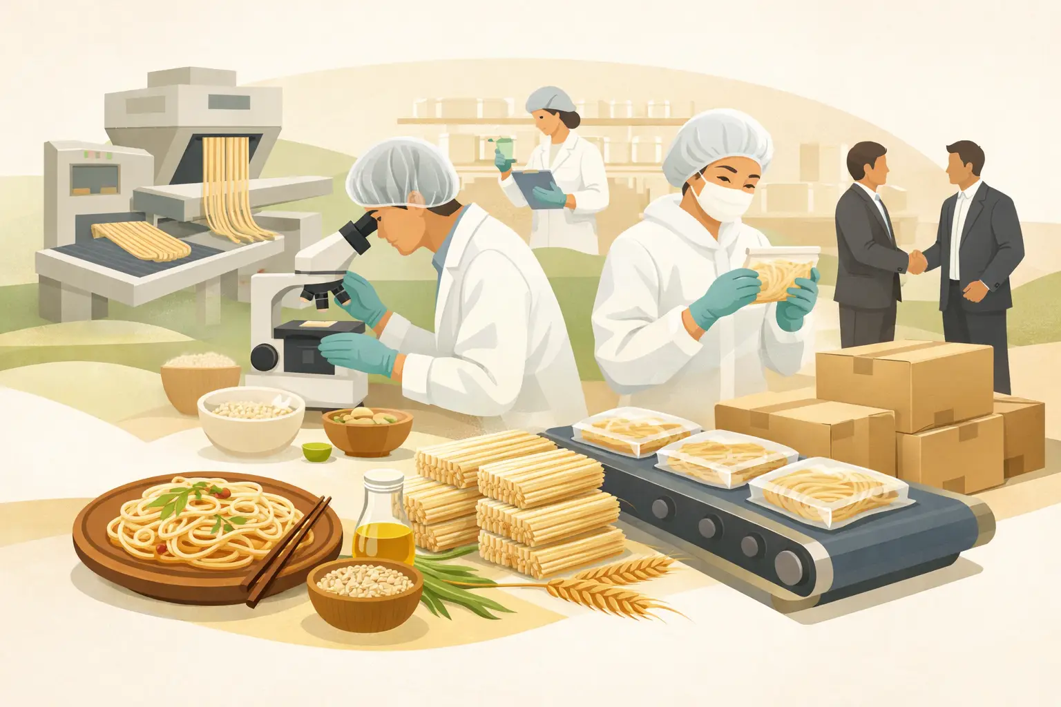 Why Custom OEM Noodle Manufacturing Wins