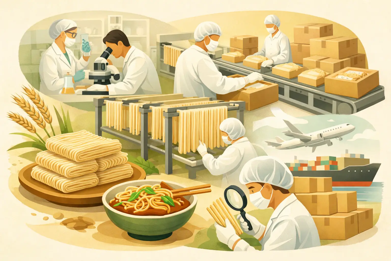 Choosing an OEM Dry Noodle Manufacturer