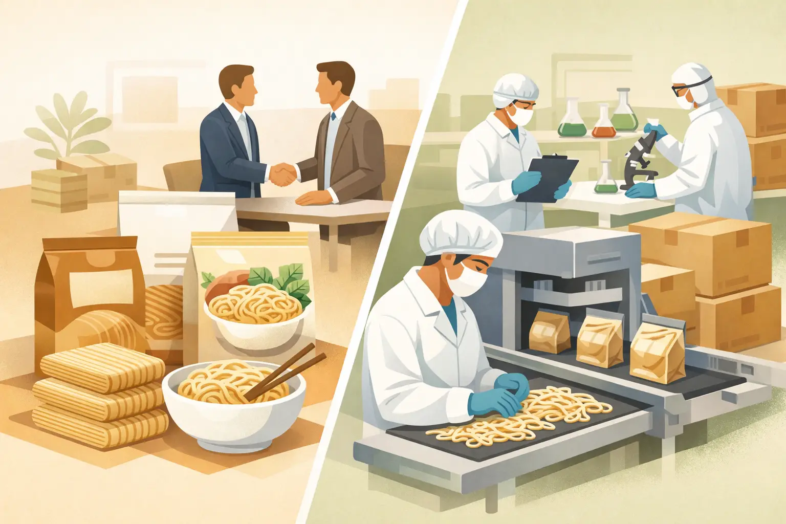 Private Label Versus Contract Manufacturing
