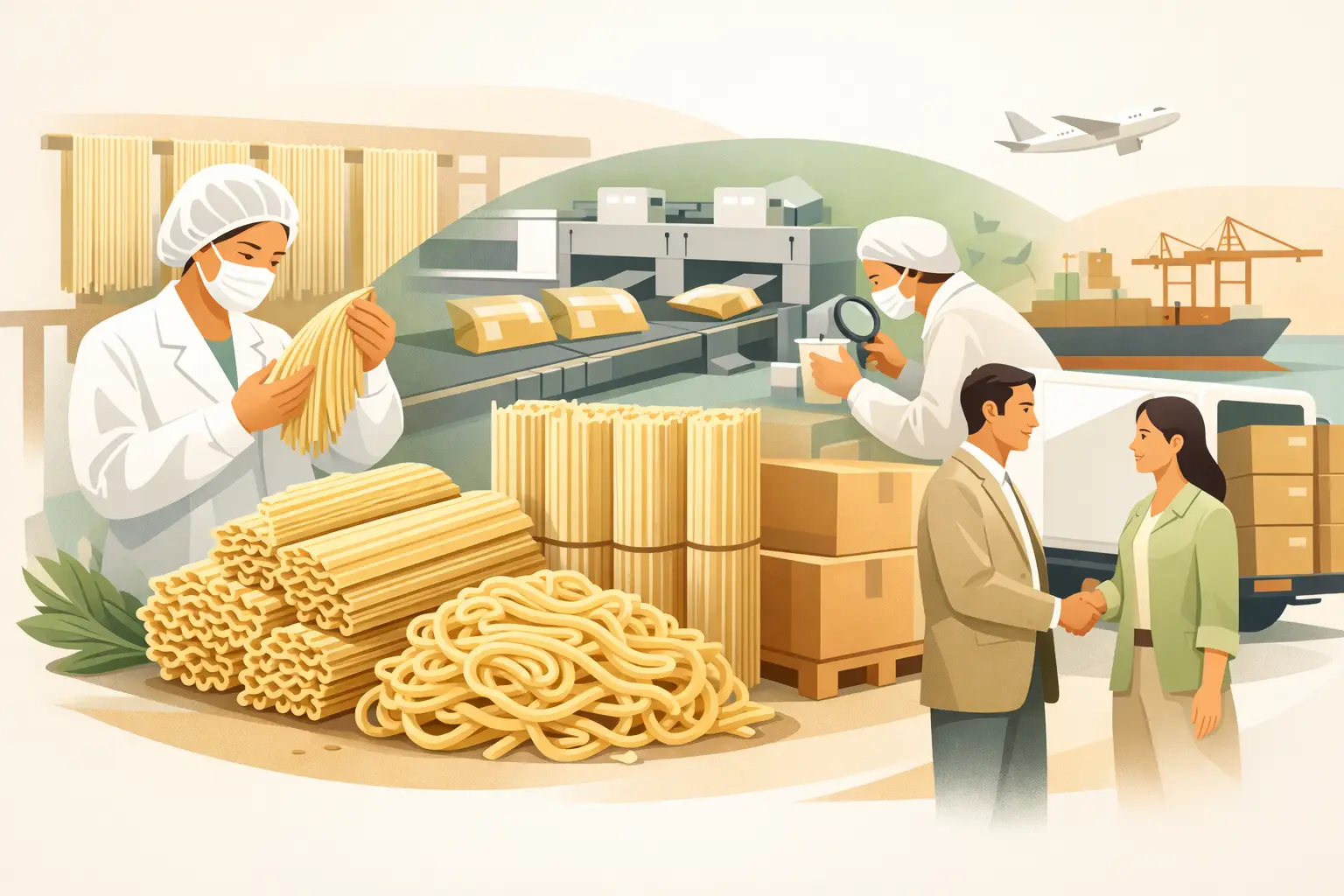 Meeting Demand With Bulk Noodle Supplies