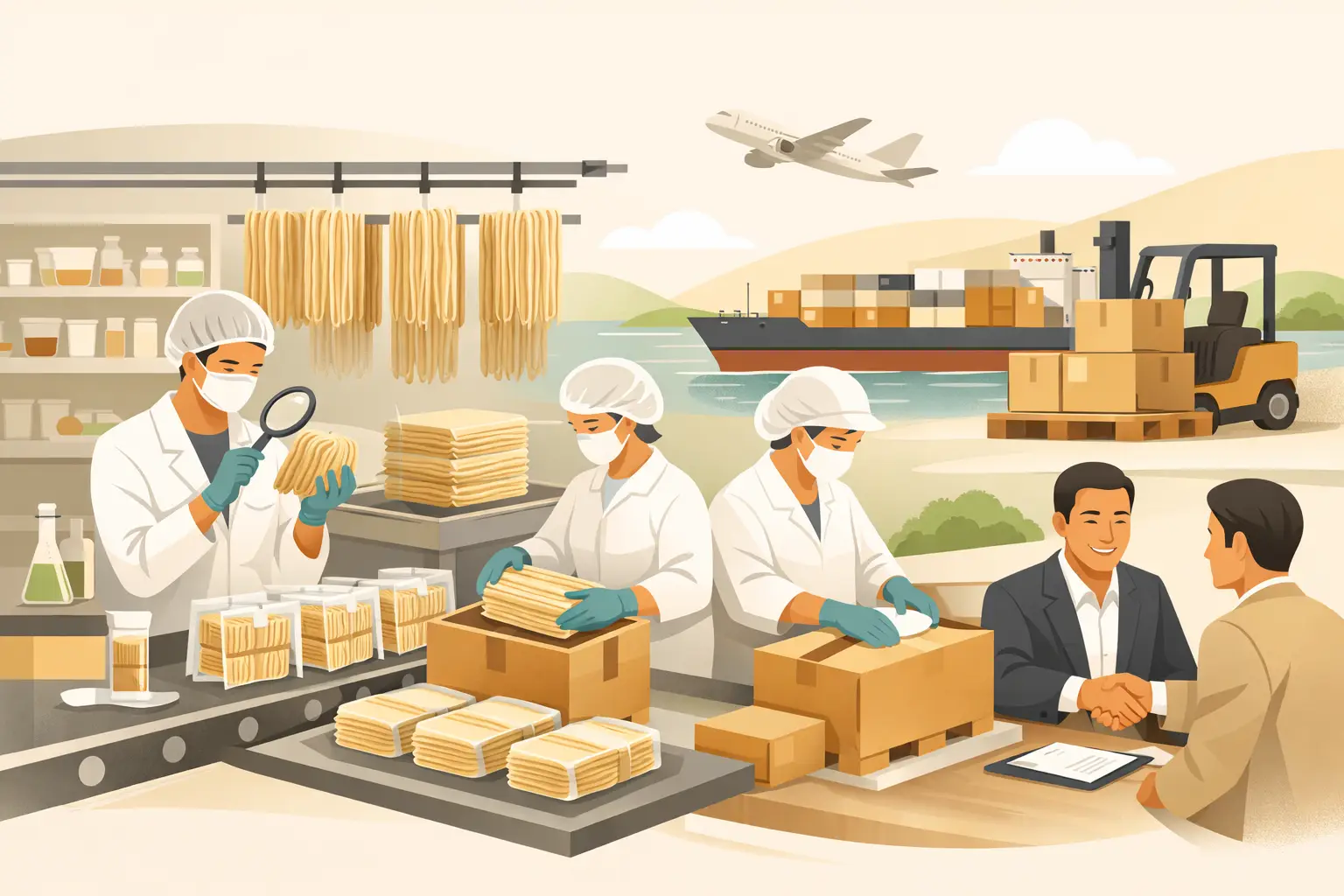 Guide to Export-Ready Noodles