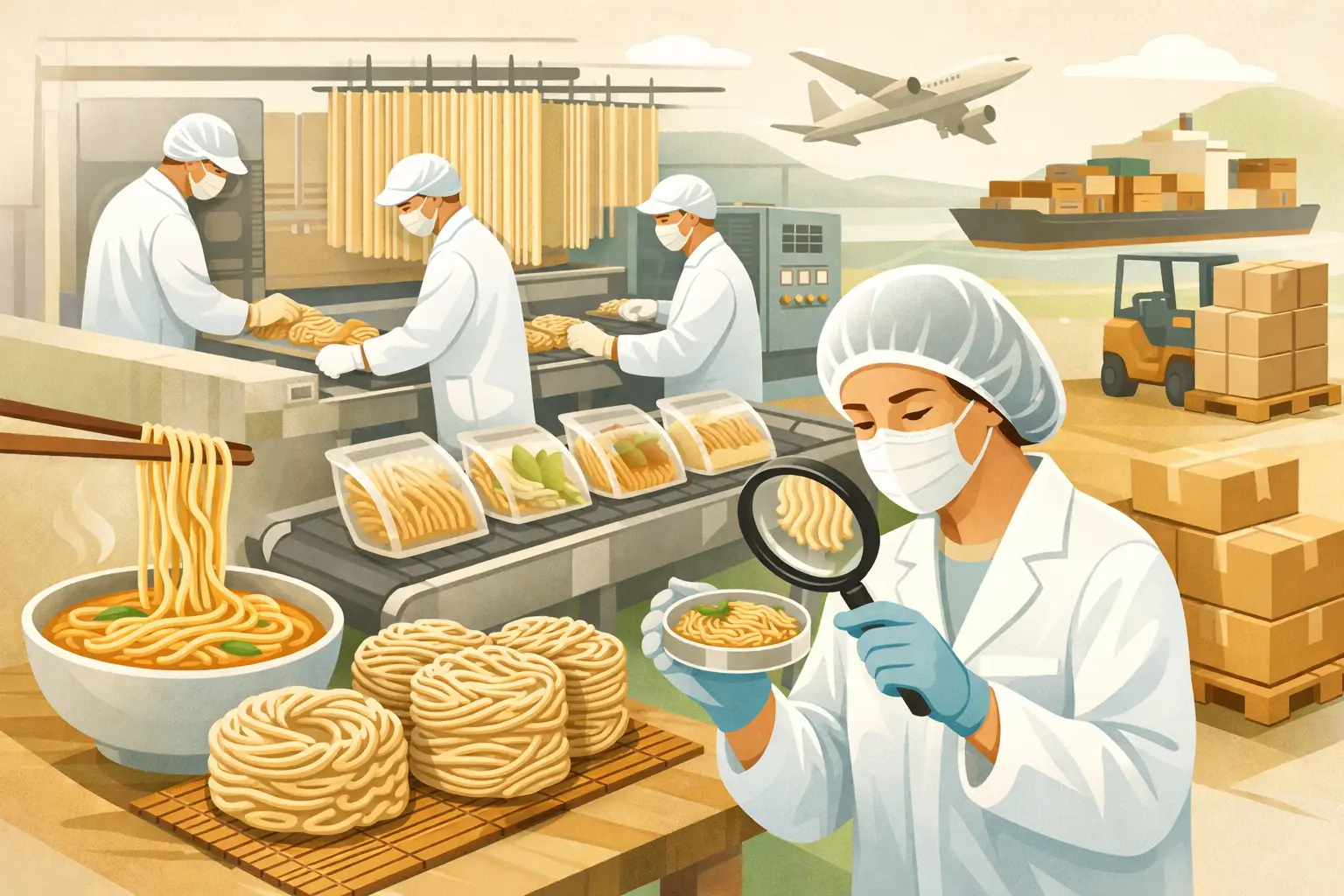 Choosing a HACCP Certified Noodle Manufacturer