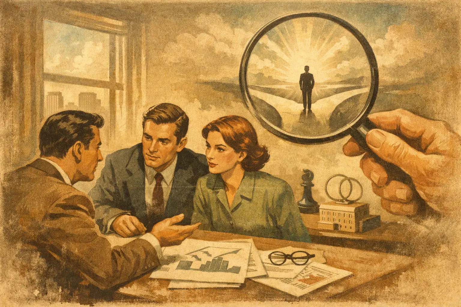 Illustration for the article “Business Formation Consulting That Starts With Clarity”