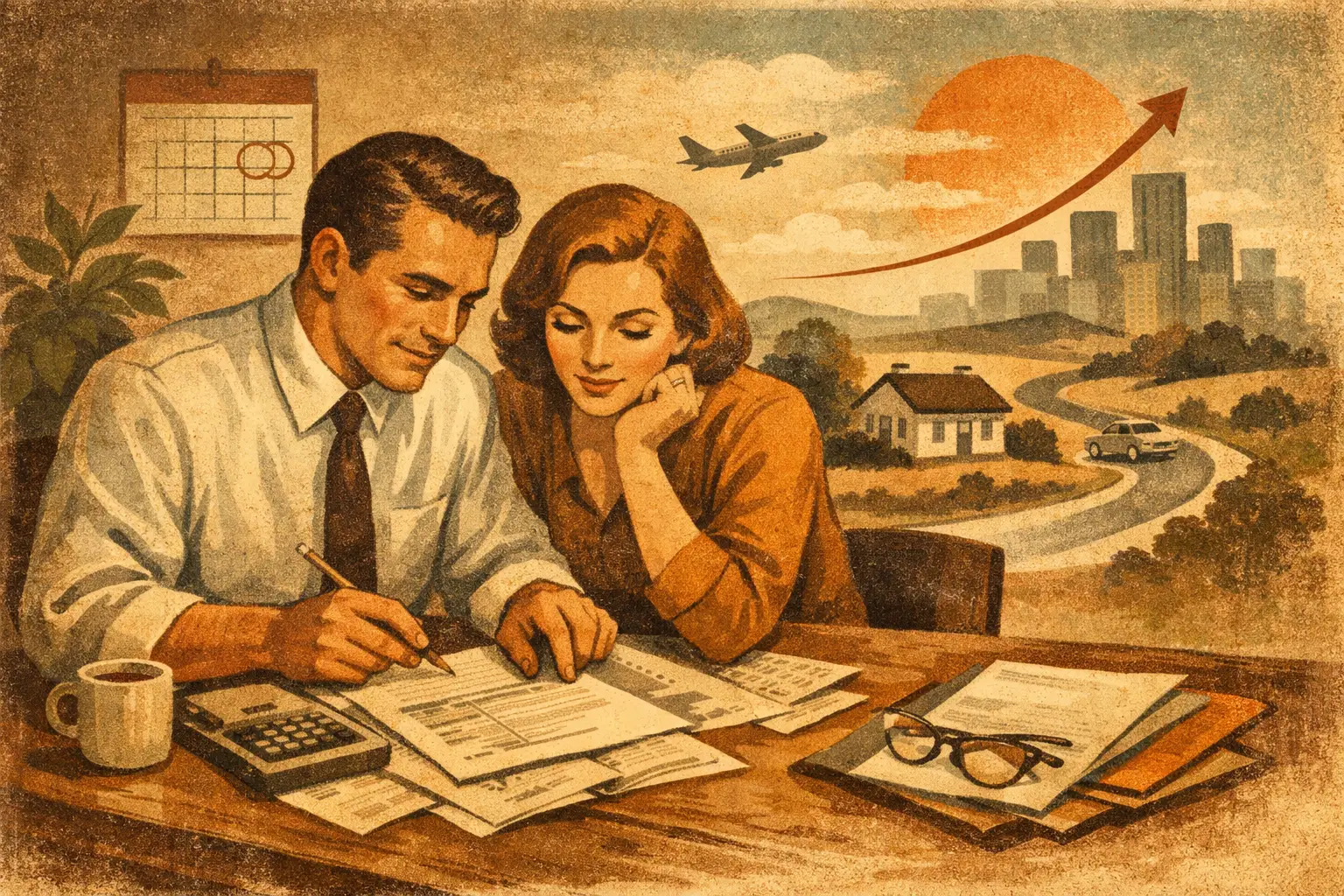 Illustration for the article “Tax Preparation That Helps You Plan Ahead”